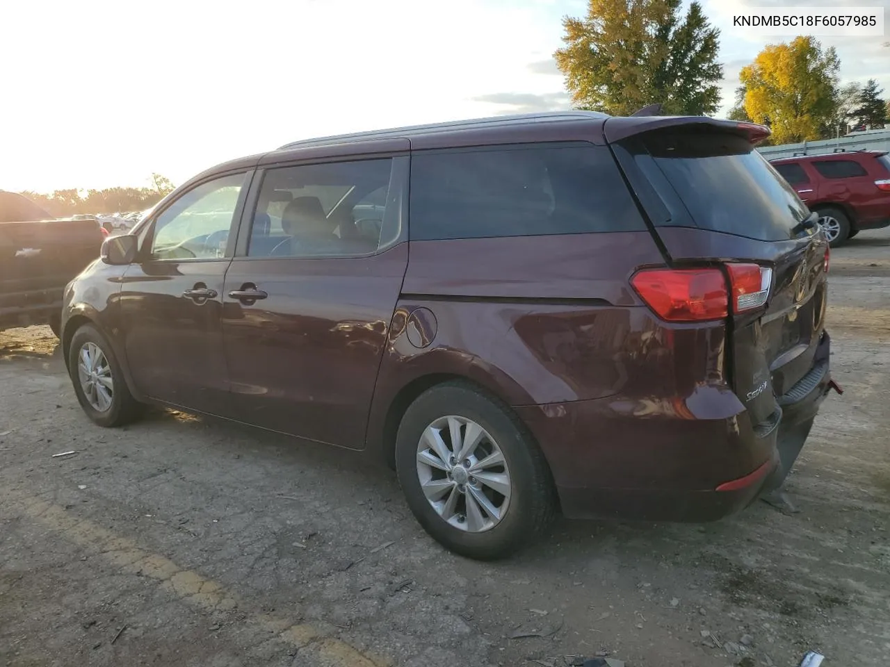 2015 Kia Sedona Lx VIN: KNDMB5C18F6057985 Lot: 77861444