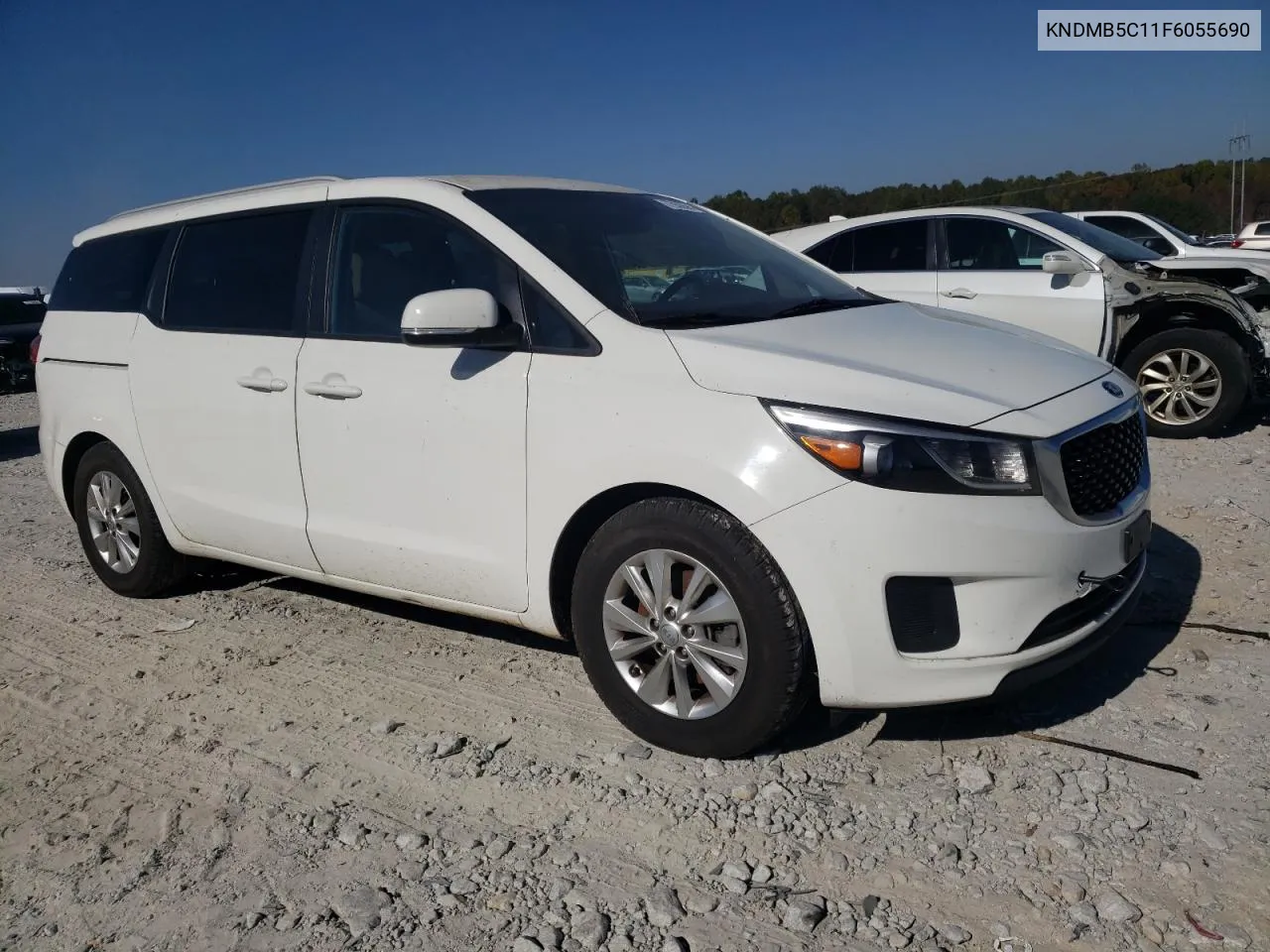 2015 Kia Sedona Lx VIN: KNDMB5C11F6055690 Lot: 77936584