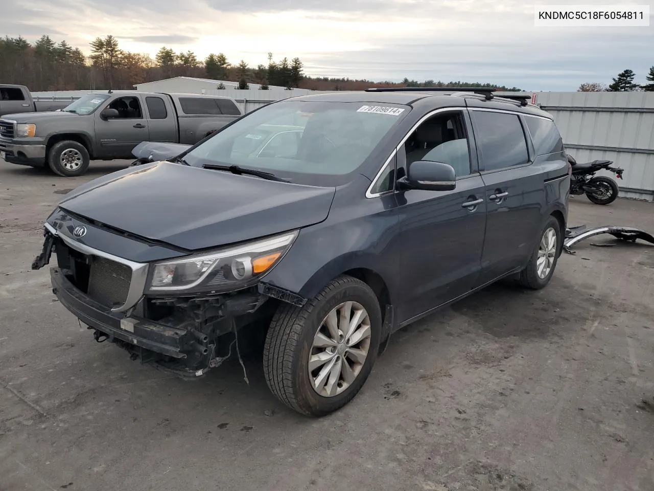 2015 Kia Sedona Ex VIN: KNDMC5C18F6054811 Lot: 78109614