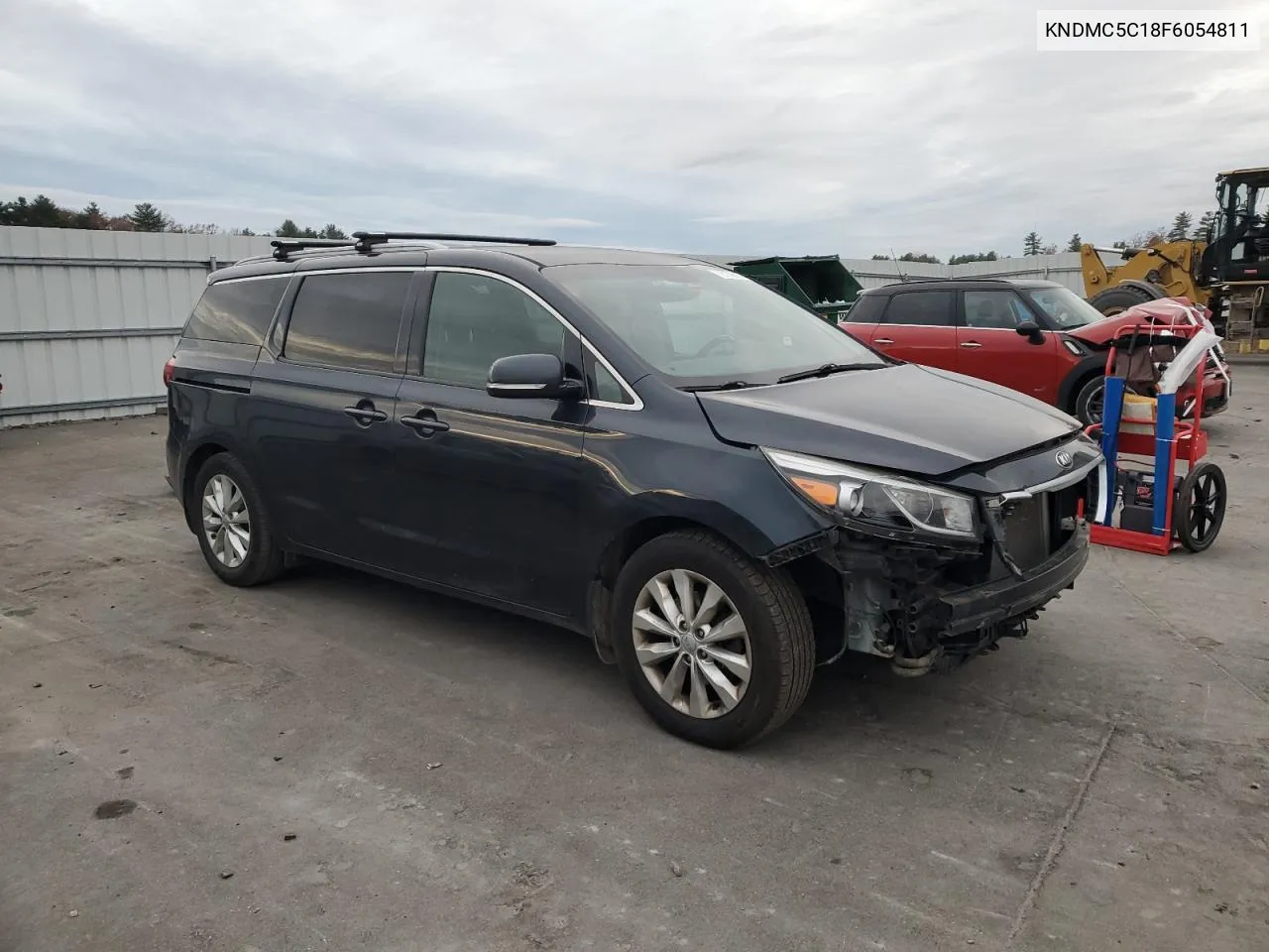 2015 Kia Sedona Ex VIN: KNDMC5C18F6054811 Lot: 78109614