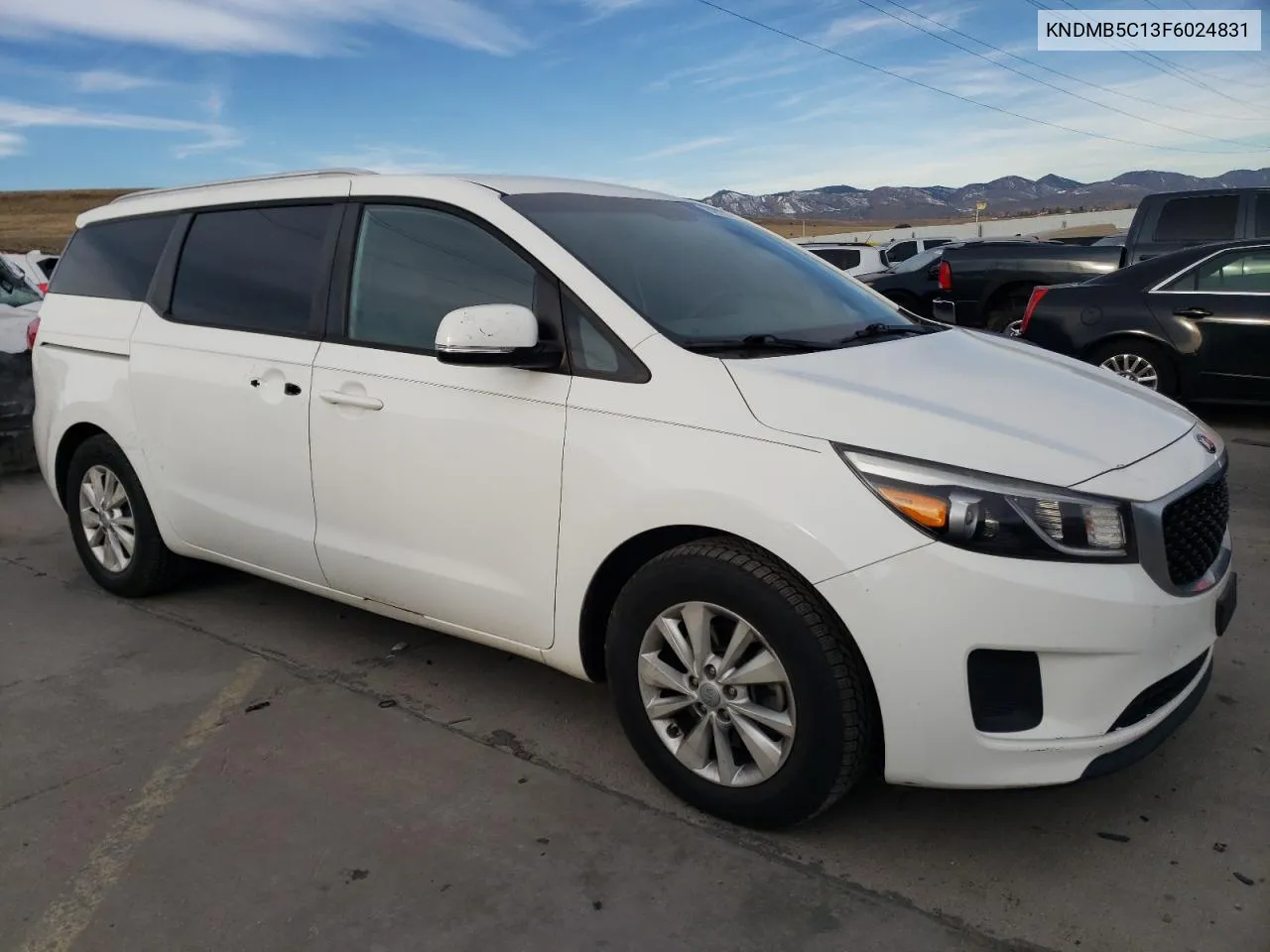 2015 Kia Sedona Lx VIN: KNDMB5C13F6024831 Lot: 78422734