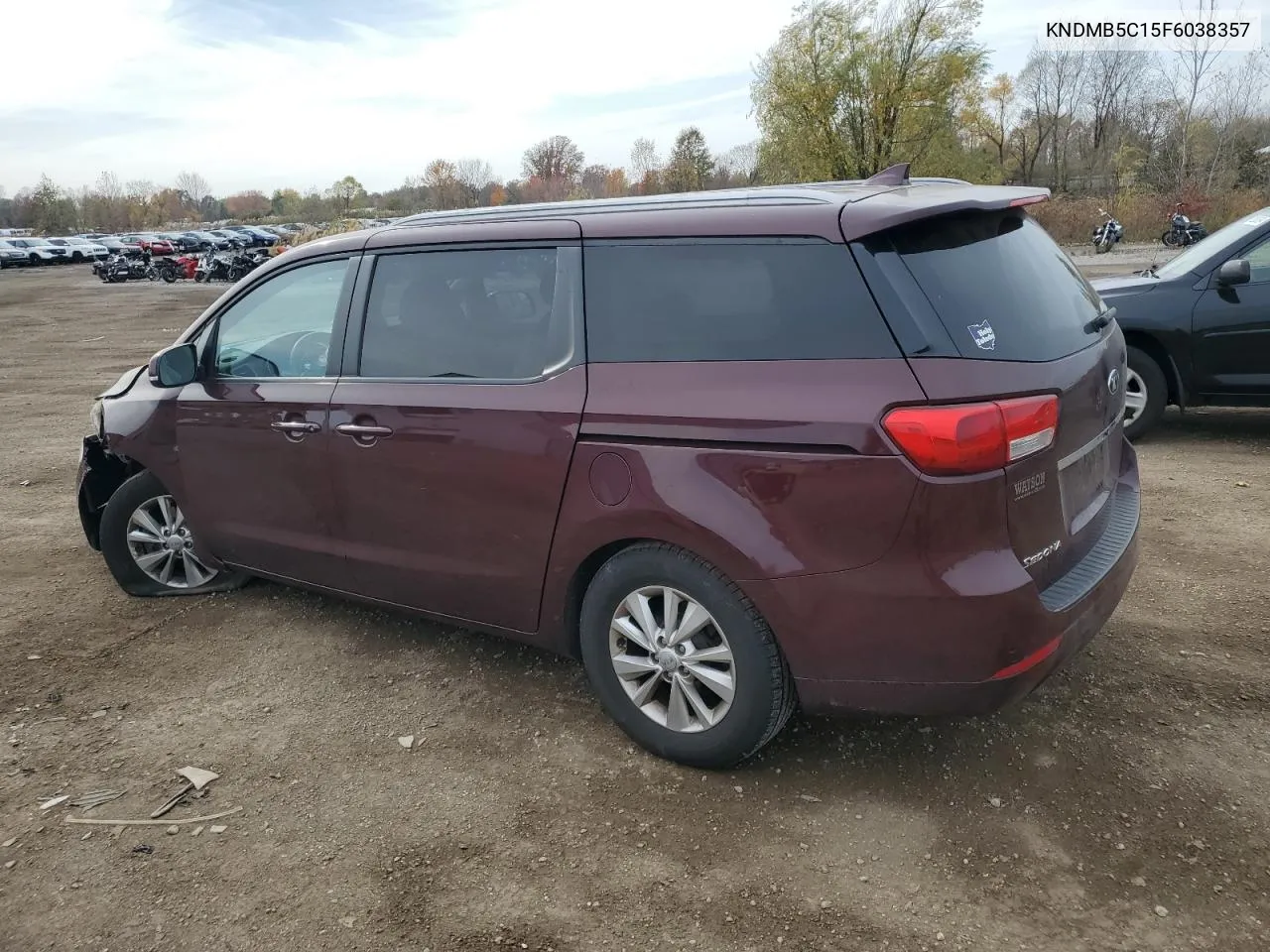 2015 Kia Sedona Lx VIN: KNDMB5C15F6038357 Lot: 78431264