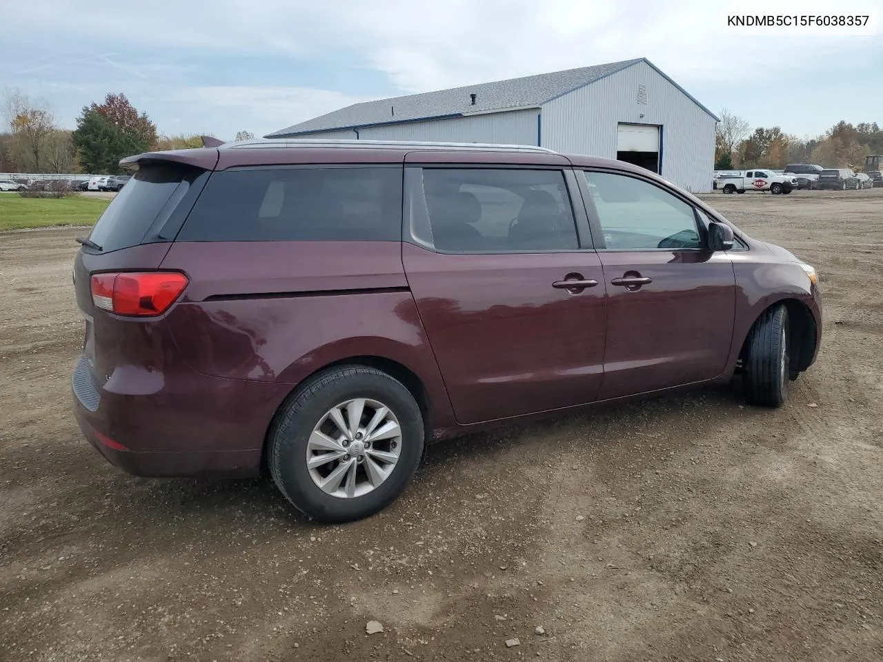 2015 Kia Sedona Lx VIN: KNDMB5C15F6038357 Lot: 78431264