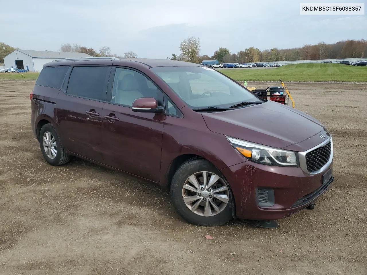 2015 Kia Sedona Lx VIN: KNDMB5C15F6038357 Lot: 78431264