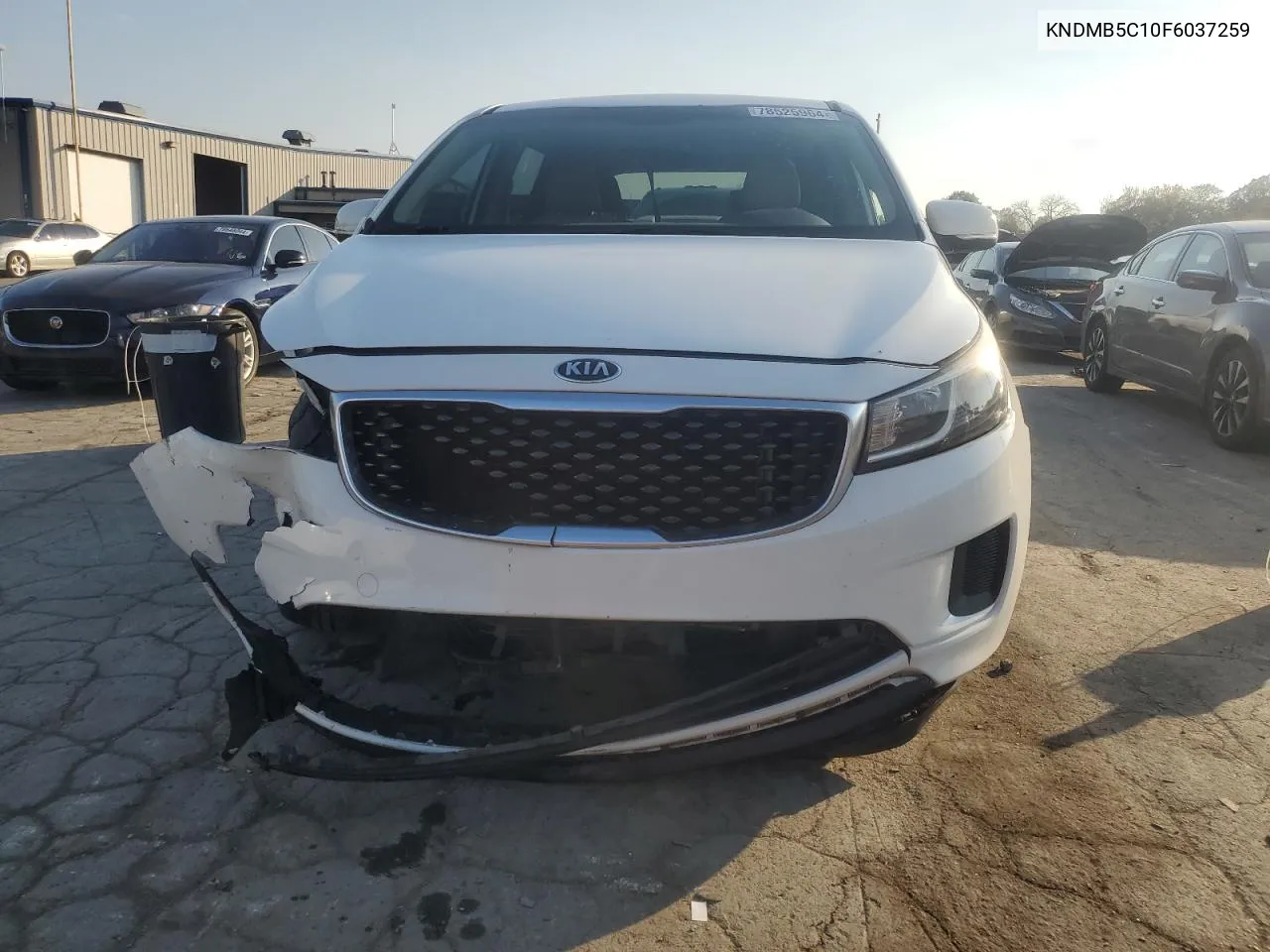 2015 Kia Sedona Lx VIN: KNDMB5C10F6037259 Lot: 78525964