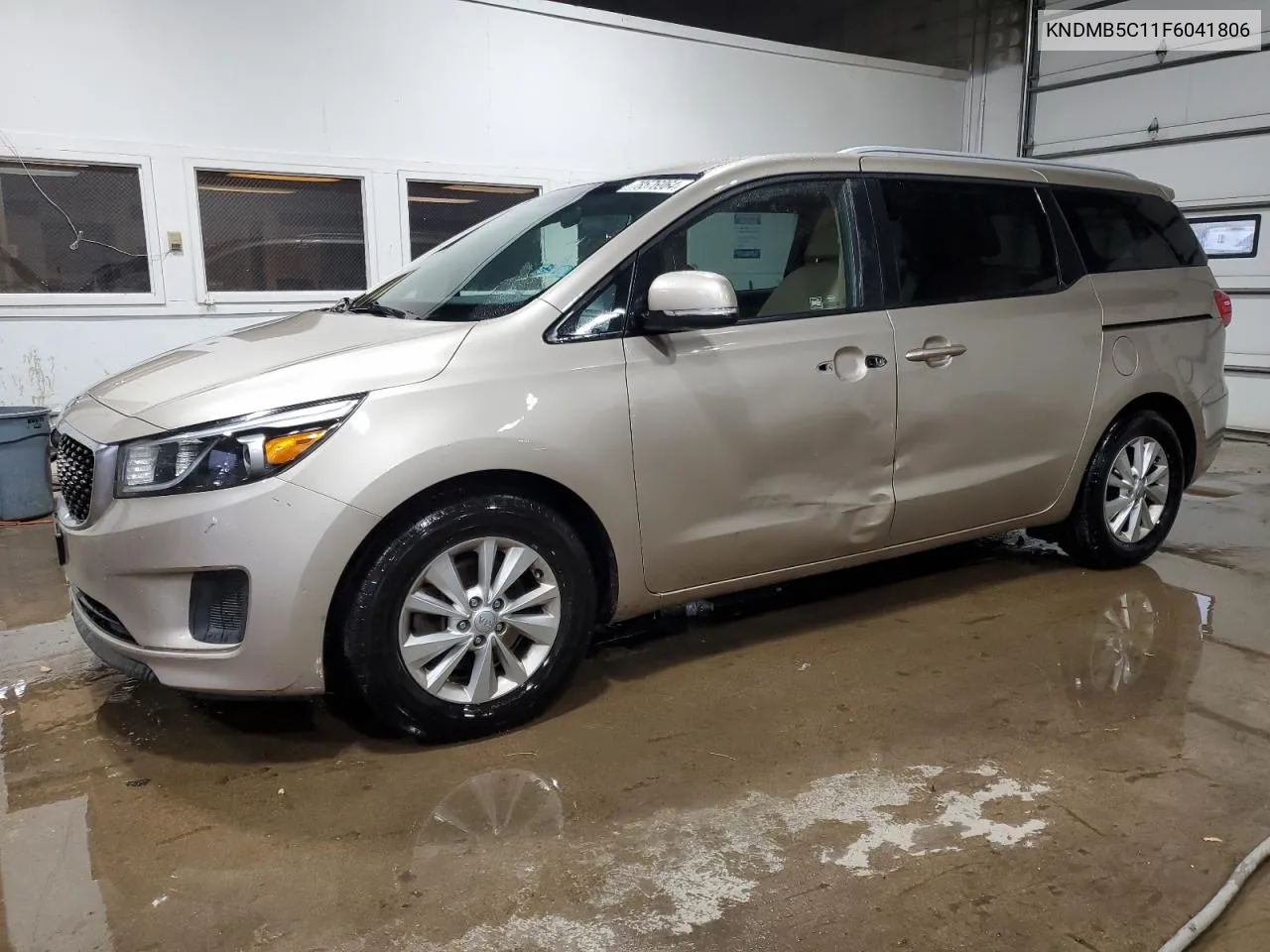 2015 Kia Sedona Lx VIN: KNDMB5C11F6041806 Lot: 78576064