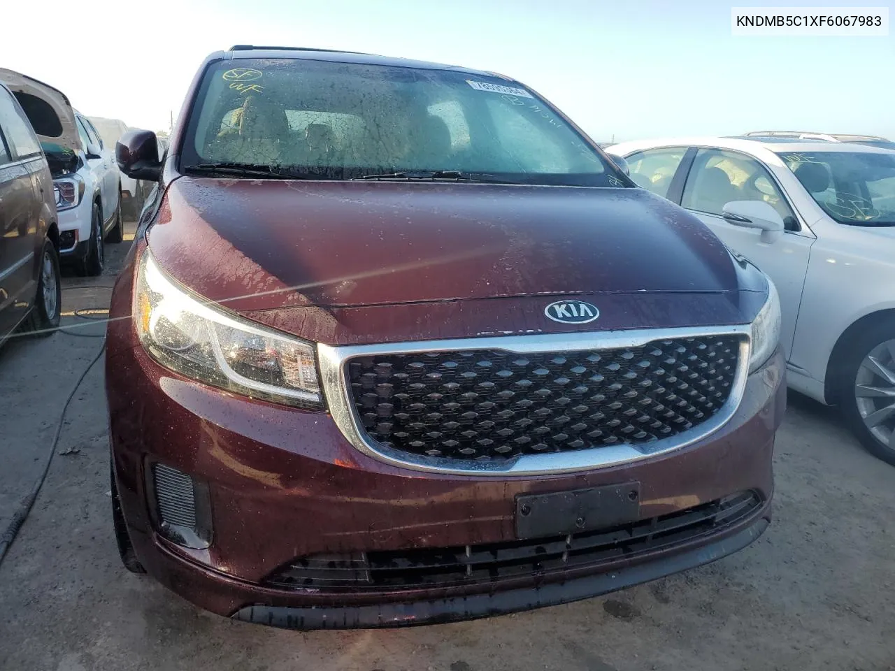 2015 Kia Sedona Lx VIN: KNDMB5C1XF6067983 Lot: 78595364