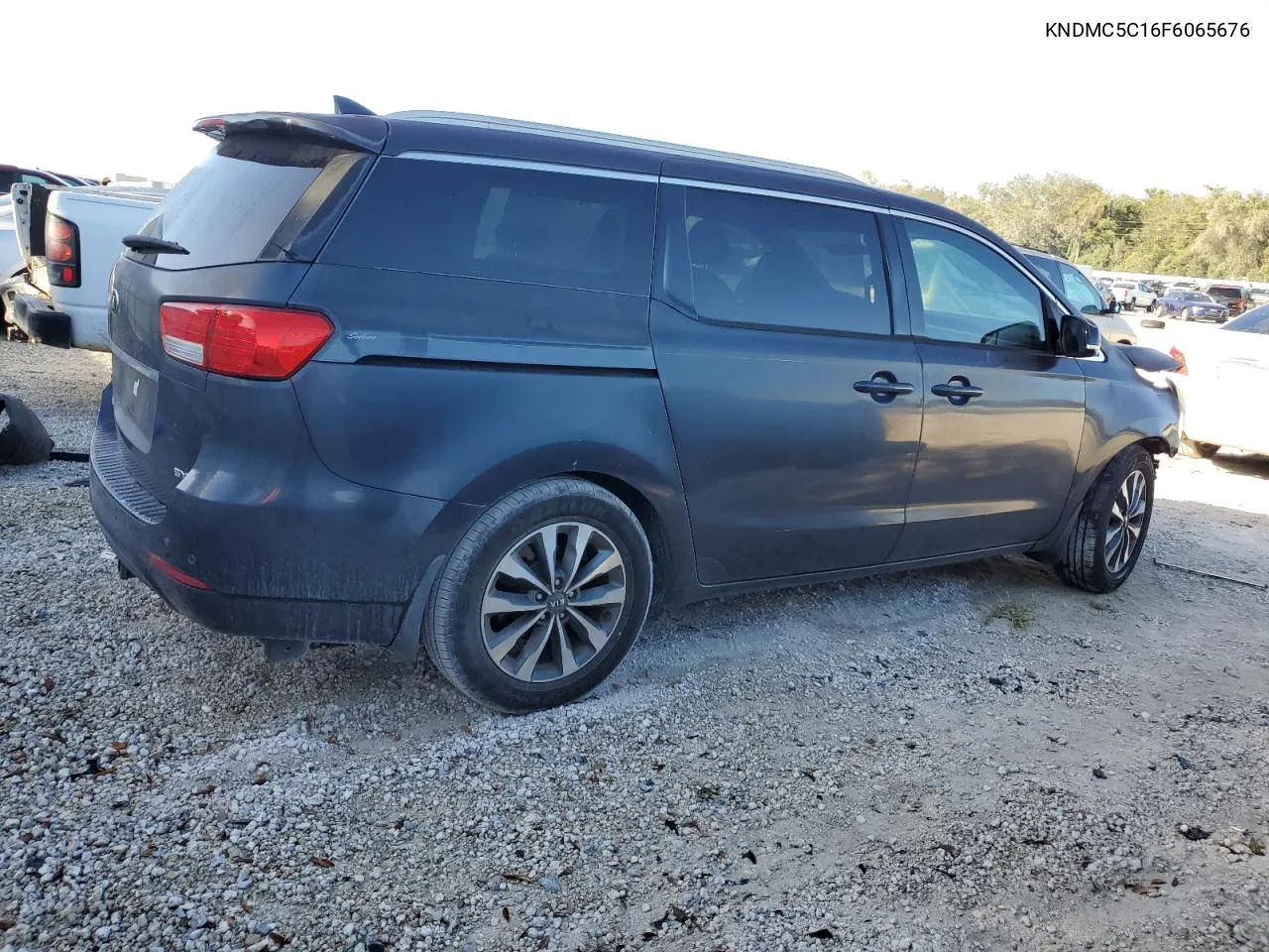 2015 Kia Sedona Ex VIN: KNDMC5C16F6065676 Lot: 78610104