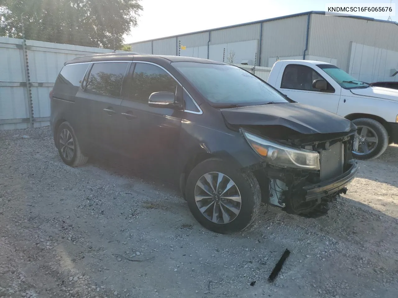 2015 Kia Sedona Ex VIN: KNDMC5C16F6065676 Lot: 78610104