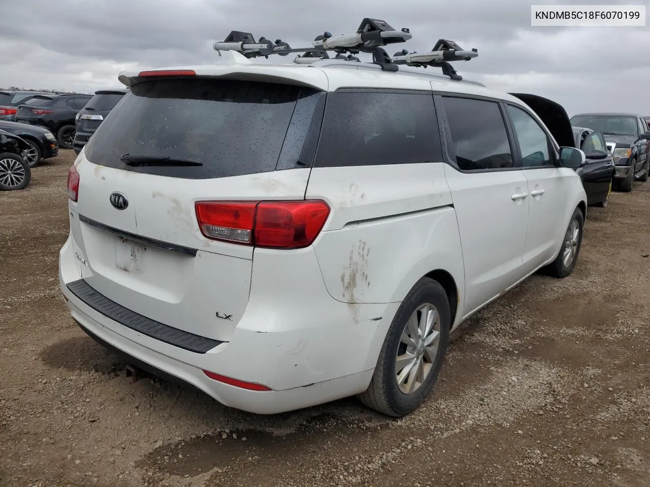 2015 Kia Sedona Lx VIN: KNDMB5C18F6070199 Lot: 78691524