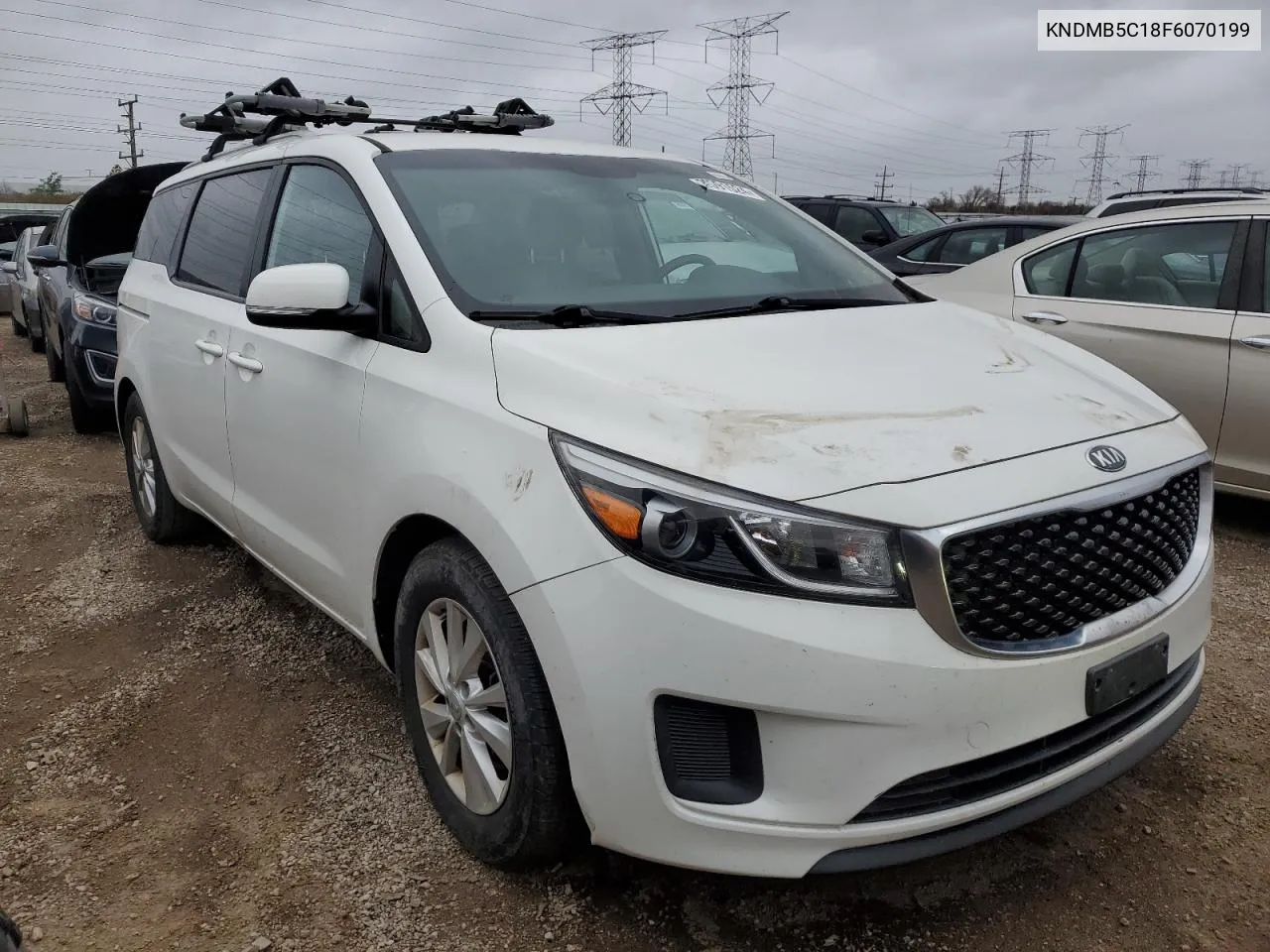 2015 Kia Sedona Lx VIN: KNDMB5C18F6070199 Lot: 78691524