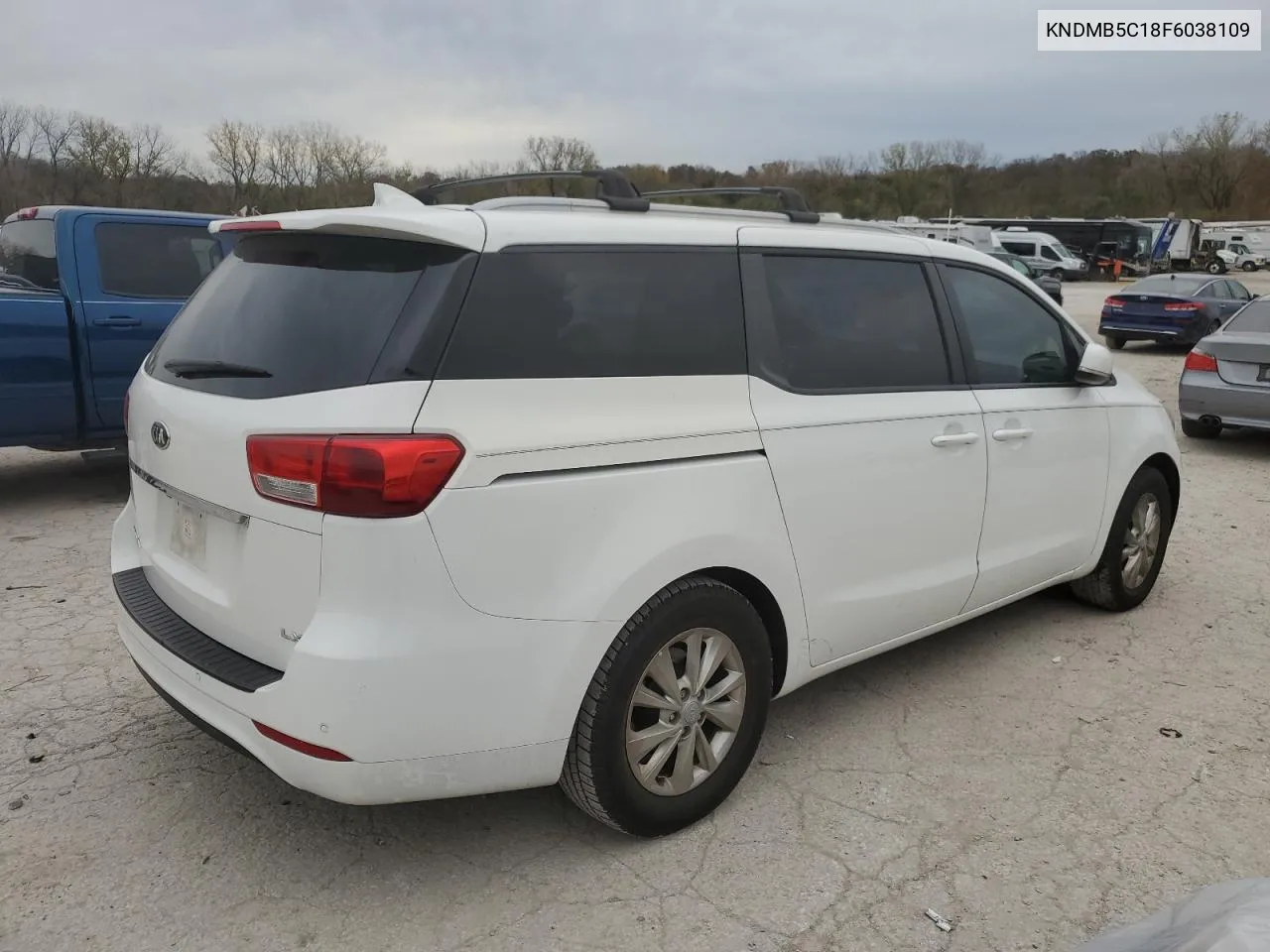 2015 Kia Sedona Lx VIN: KNDMB5C18F6038109 Lot: 78813204