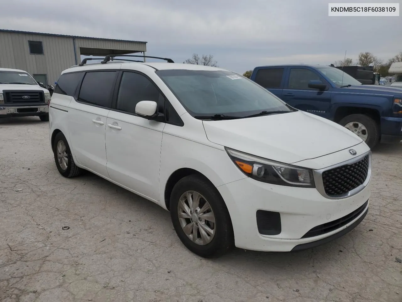 2015 Kia Sedona Lx VIN: KNDMB5C18F6038109 Lot: 78813204