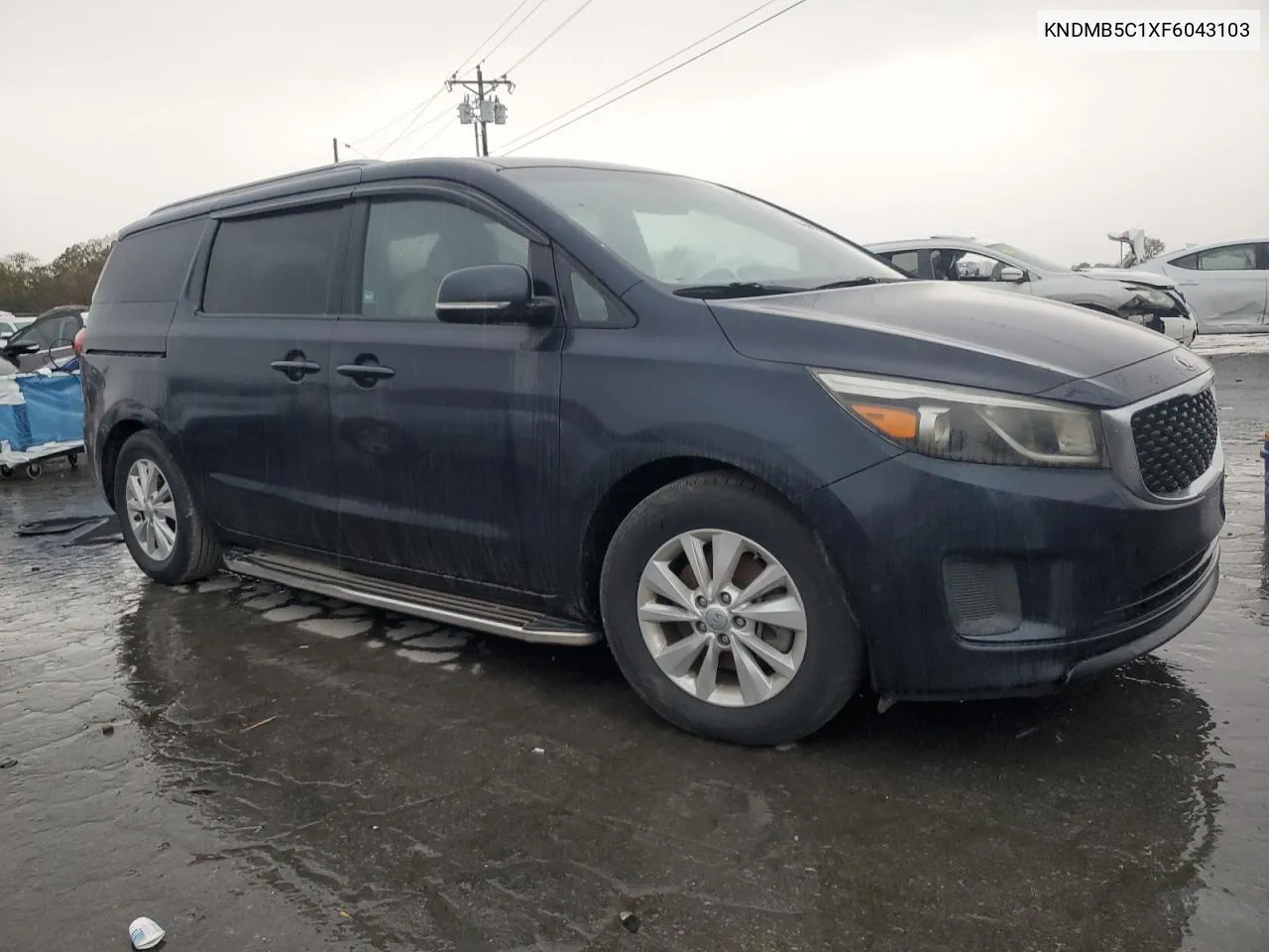 2015 Kia Sedona Lx VIN: KNDMB5C1XF6043103 Lot: 78988324