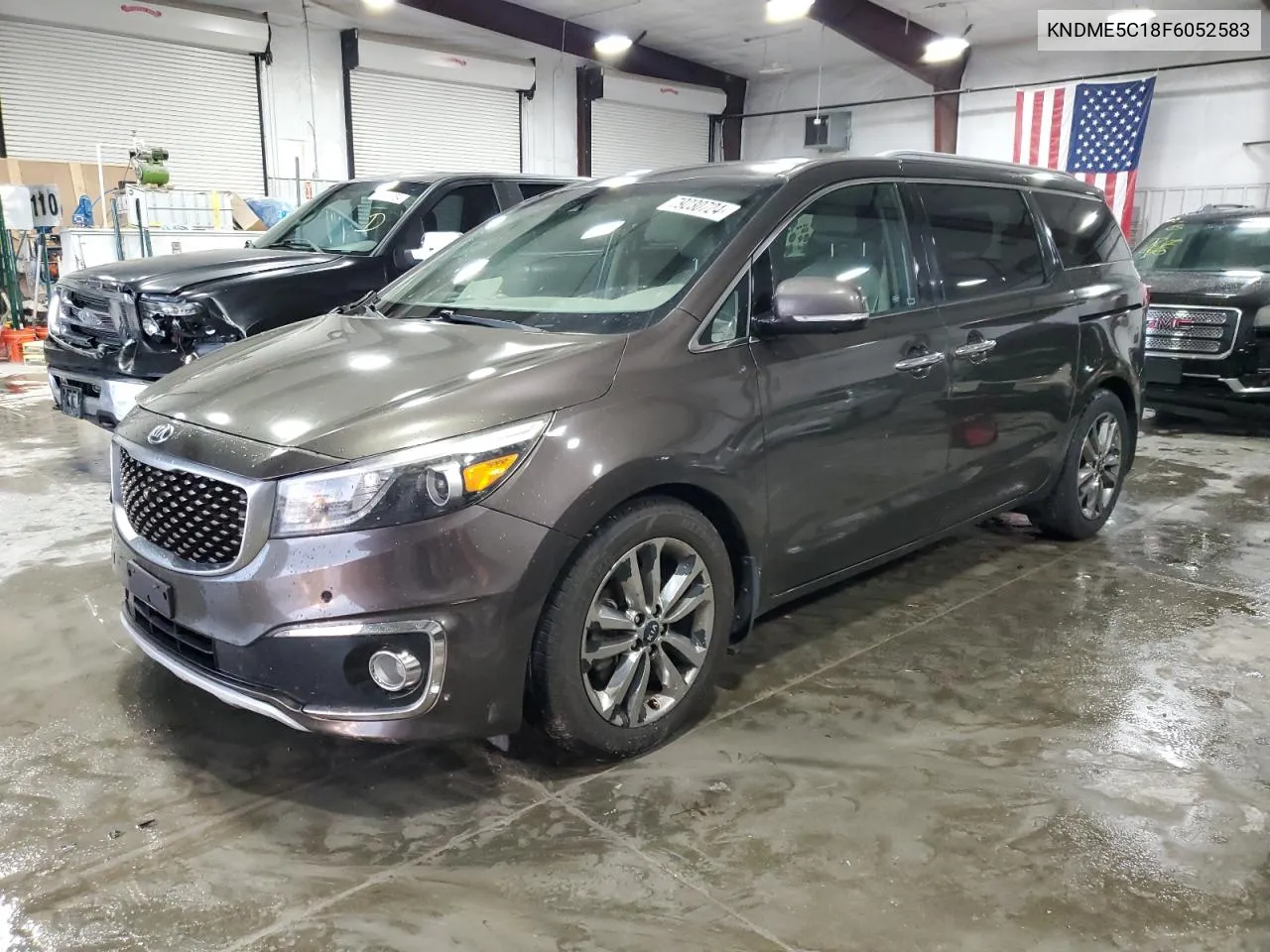 2015 Kia Sedona Sxl VIN: KNDME5C18F6052583 Lot: 79230724