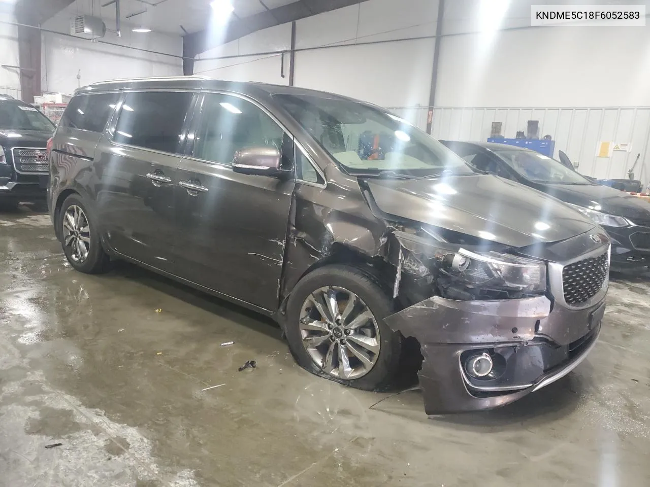 2015 Kia Sedona Sxl VIN: KNDME5C18F6052583 Lot: 79230724