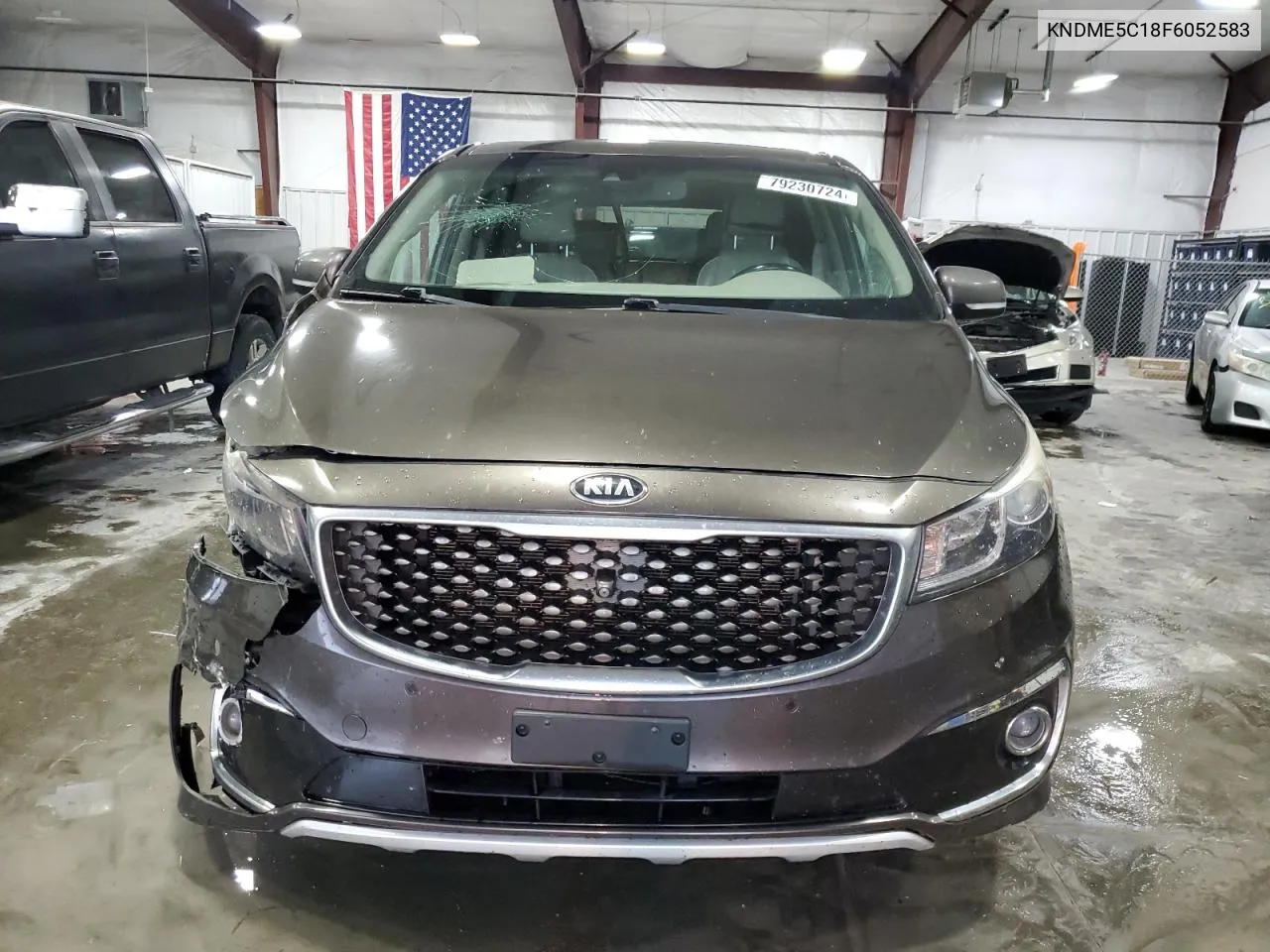 2015 Kia Sedona Sxl VIN: KNDME5C18F6052583 Lot: 79230724