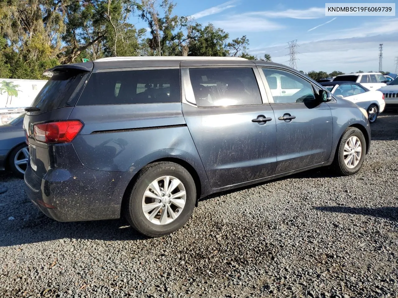 2015 Kia Sedona Lx VIN: KNDMB5C19F6069739 Lot: 79358634