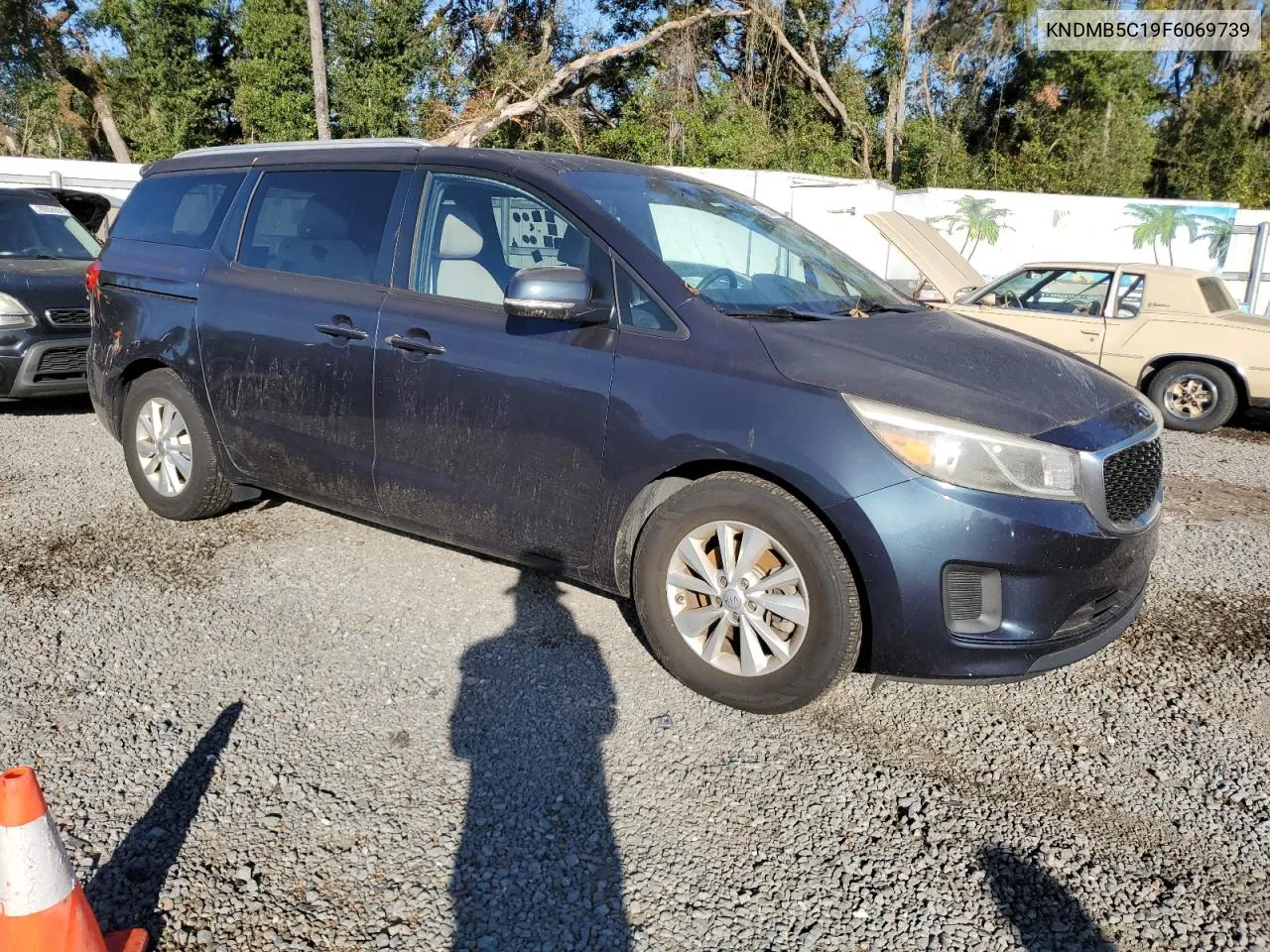 2015 Kia Sedona Lx VIN: KNDMB5C19F6069739 Lot: 79358634