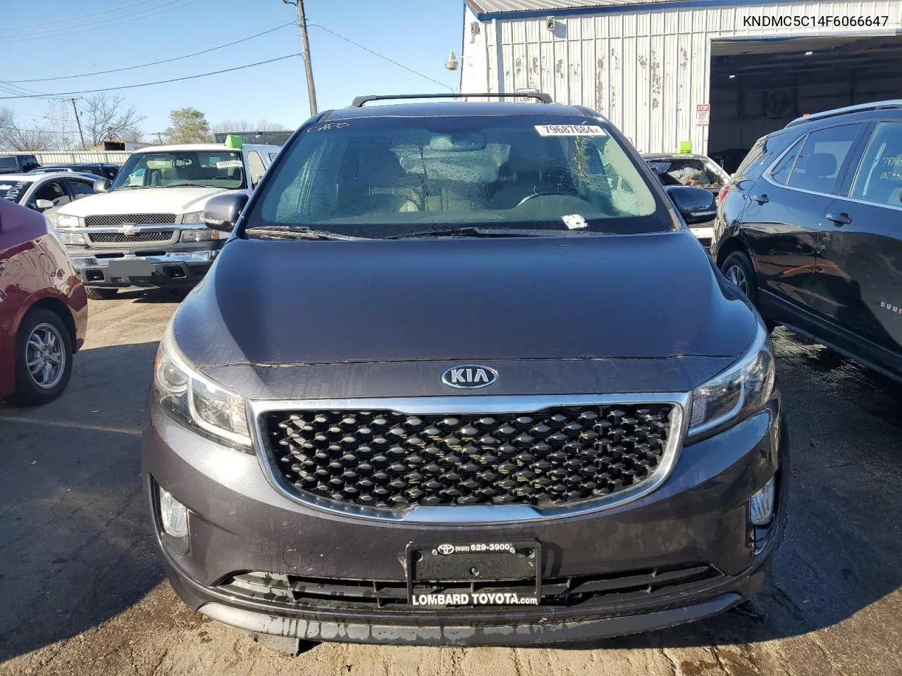 2015 Kia Sedona Ex VIN: KNDMC5C14F6066647 Lot: 79687684