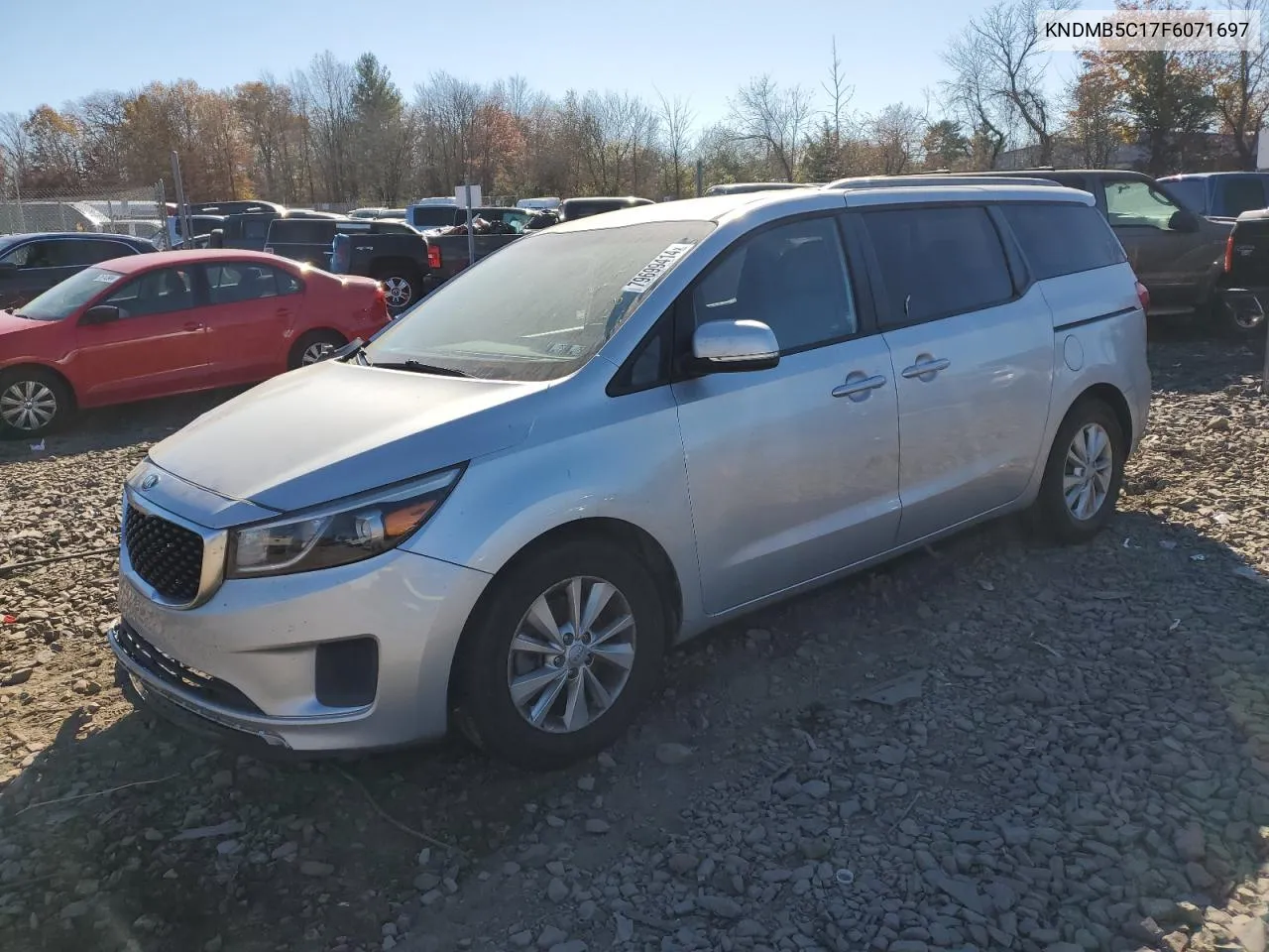 2015 Kia Sedona Lx VIN: KNDMB5C17F6071697 Lot: 79699414