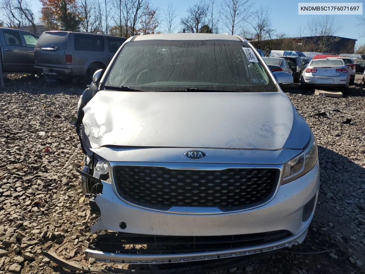 2015 Kia Sedona Lx VIN: KNDMB5C17F6071697 Lot: 79699414