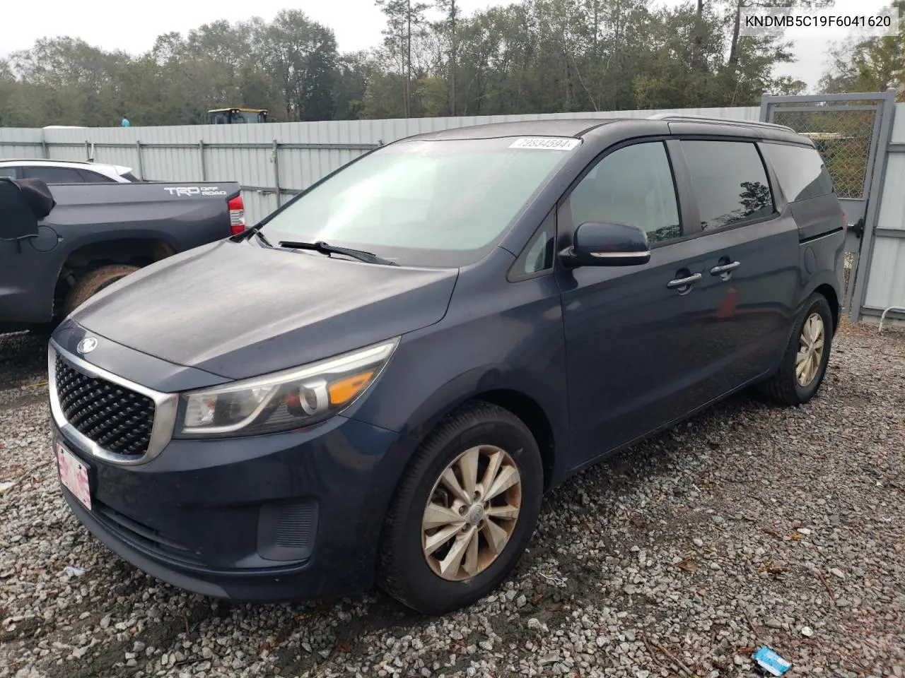 2015 Kia Sedona Lx VIN: KNDMB5C19F6041620 Lot: 79834594