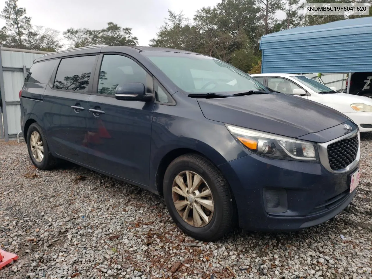 2015 Kia Sedona Lx VIN: KNDMB5C19F6041620 Lot: 79834594