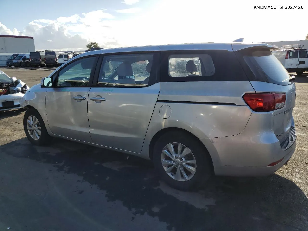 2015 Kia Sedona L VIN: KNDMA5C15F6027426 Lot: 80947784