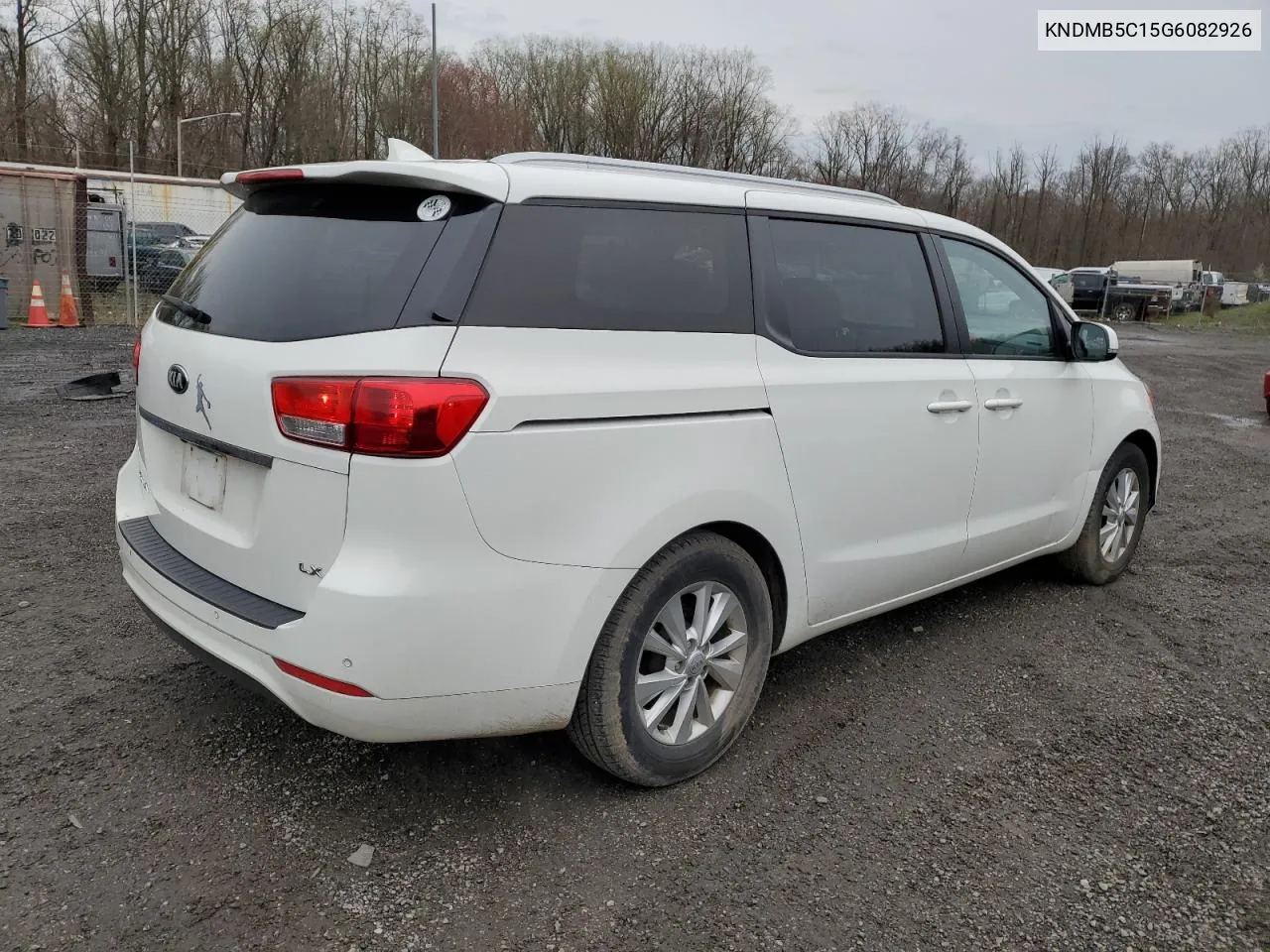 2016 Kia Sedona Lx VIN: KNDMB5C15G6082926 Lot: 46586364