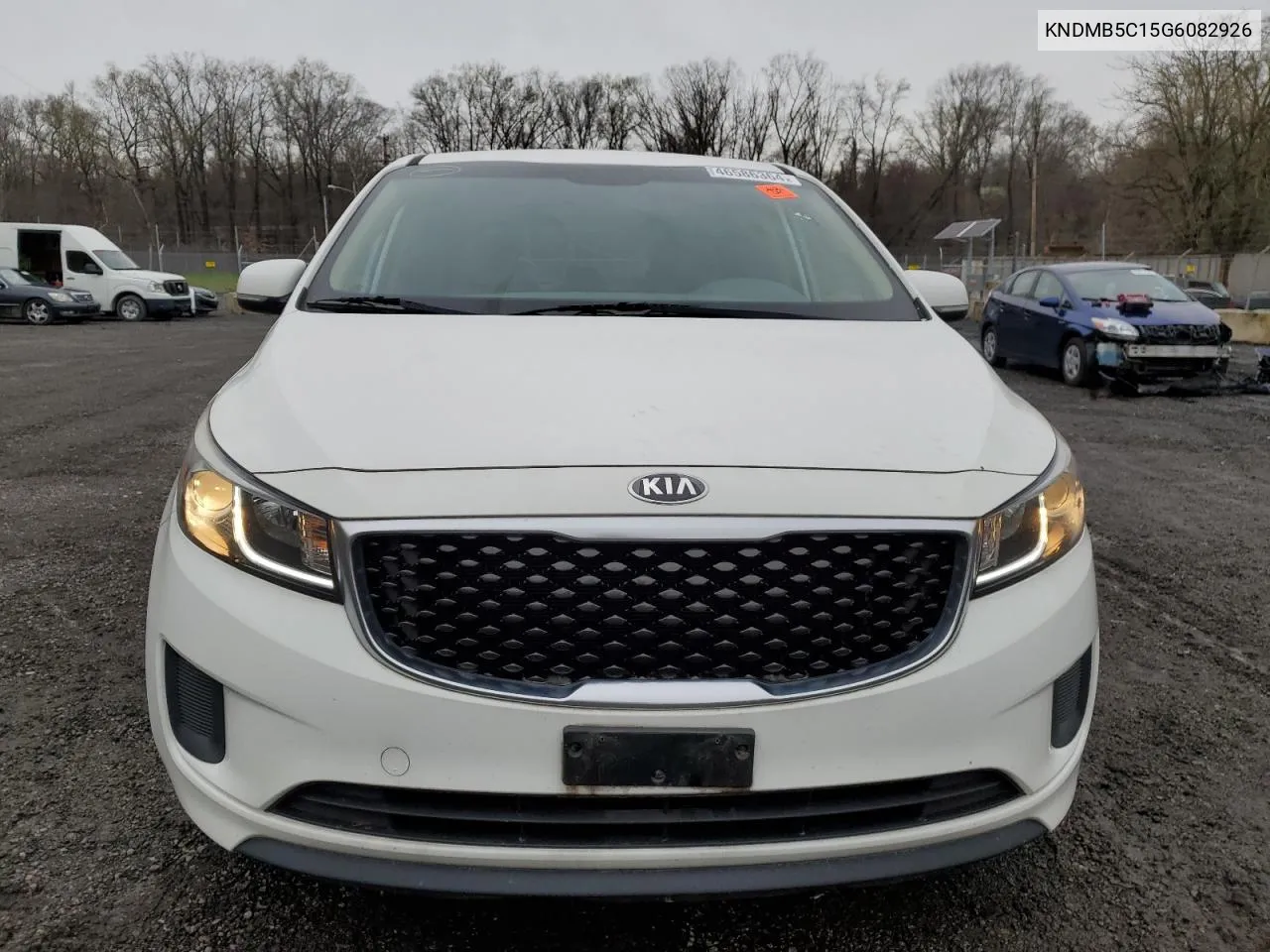 2016 Kia Sedona Lx VIN: KNDMB5C15G6082926 Lot: 46586364