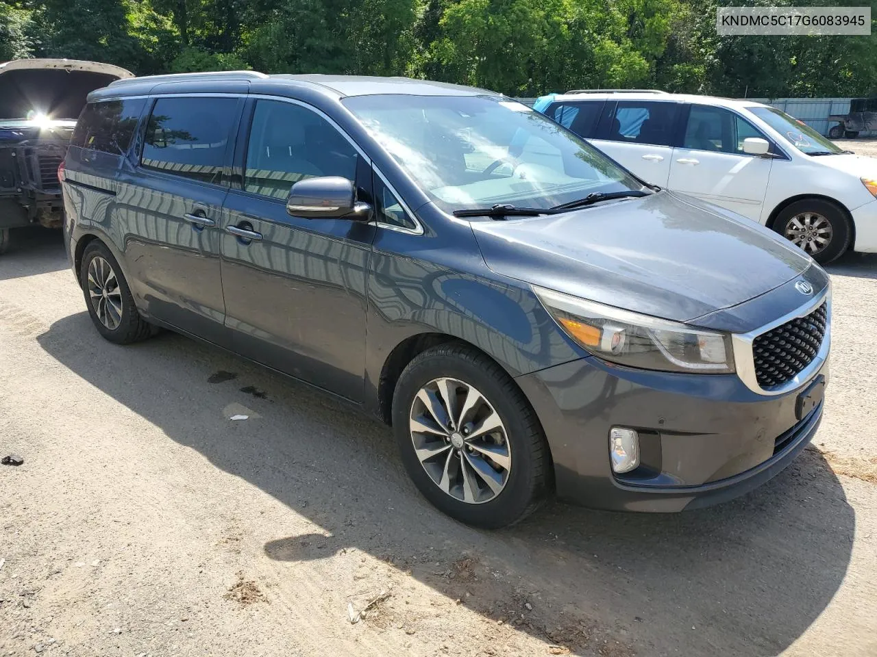 2016 Kia Sedona Ex VIN: KNDMC5C17G6083945 Lot: 56650864