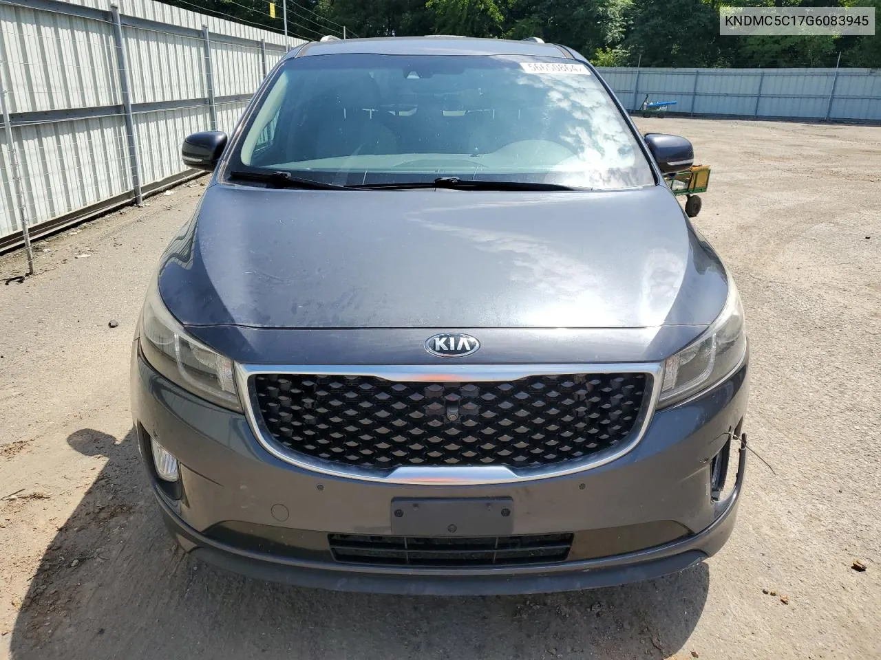 2016 Kia Sedona Ex VIN: KNDMC5C17G6083945 Lot: 56650864