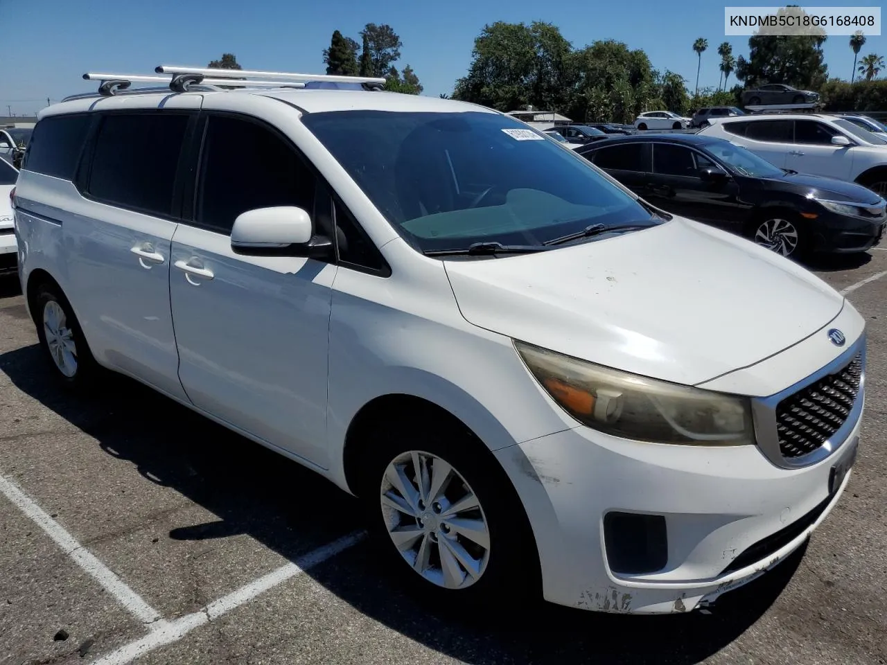 2016 Kia Sedona Lx VIN: KNDMB5C18G6168408 Lot: 61930124