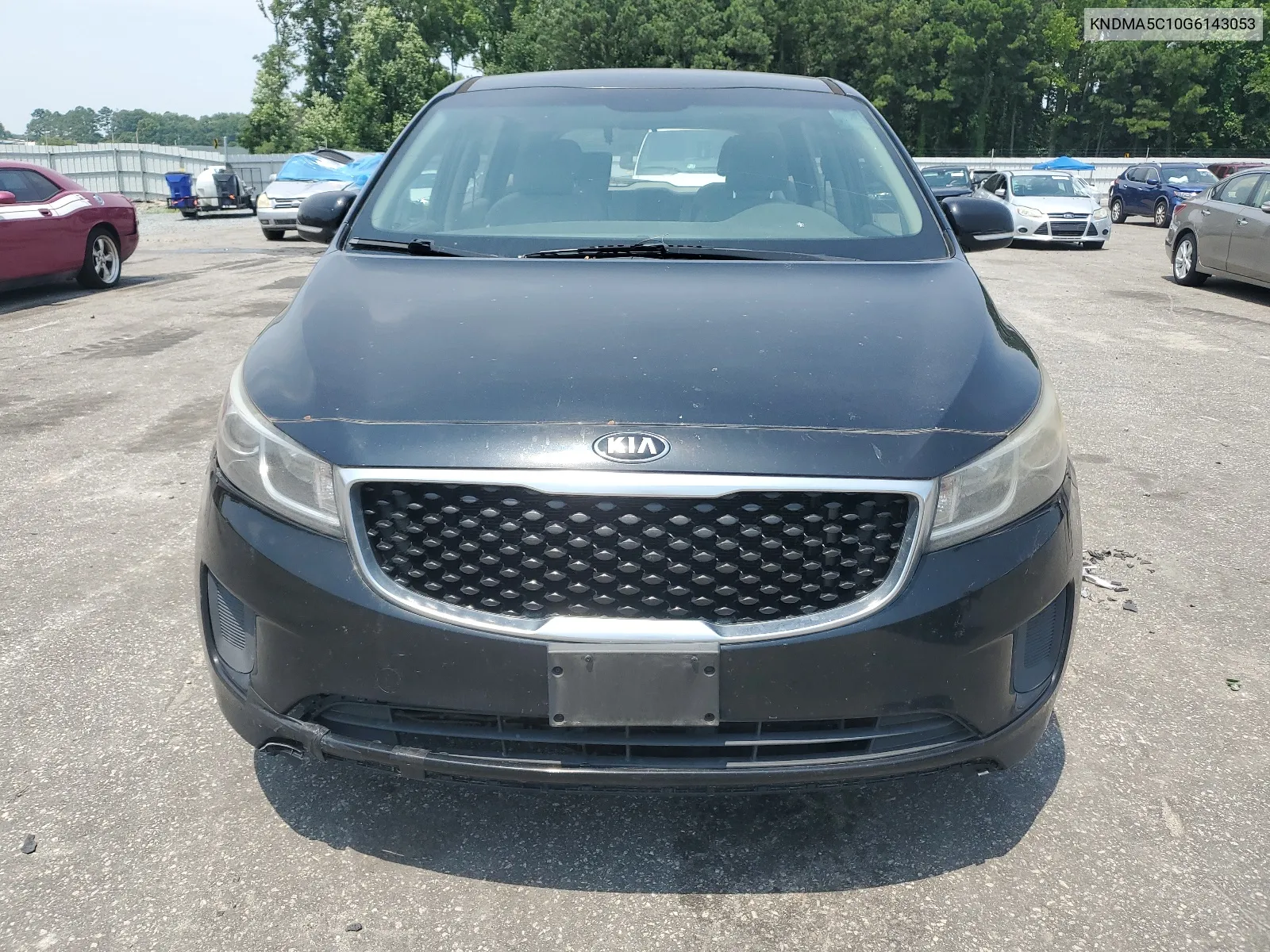 2016 Kia Sedona L VIN: KNDMA5C10G6143053 Lot: 63485634