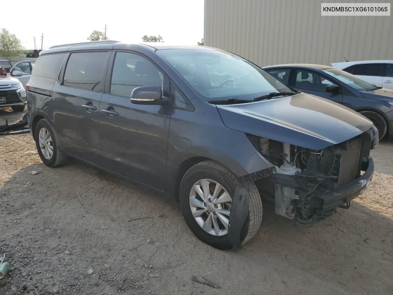 2016 Kia Sedona Lx VIN: KNDMB5C1XG6101065 Lot: 63889004