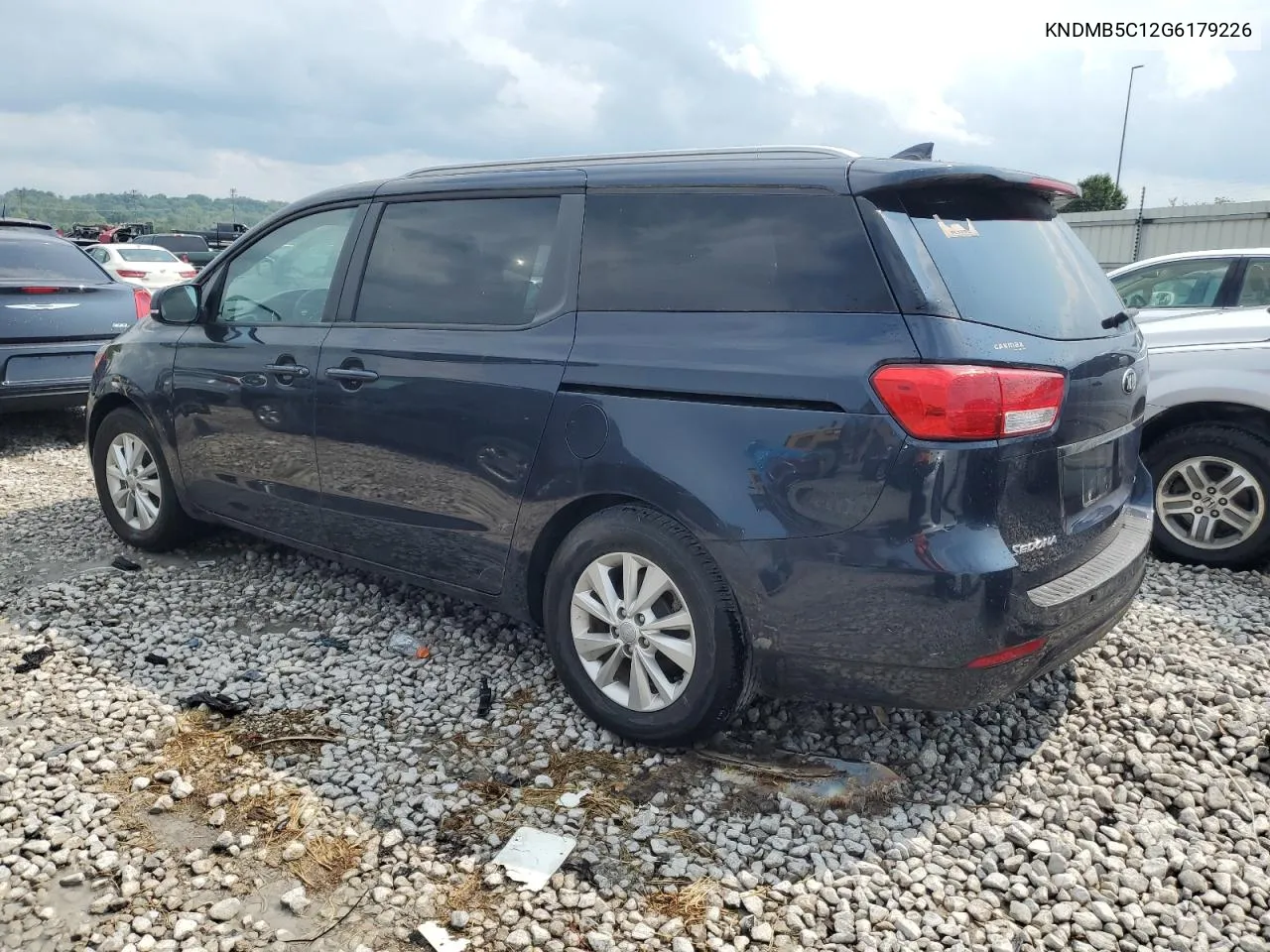 2016 Kia Sedona Lx VIN: KNDMB5C12G6179226 Lot: 64277034