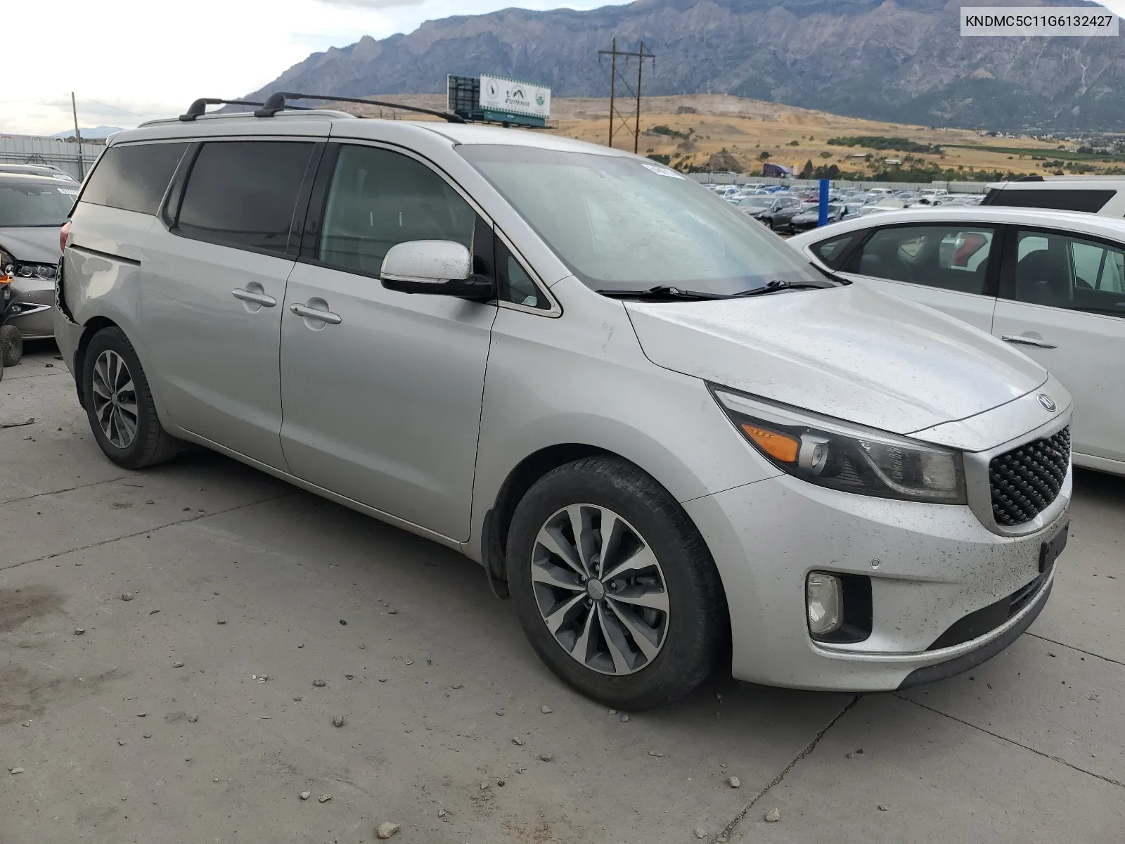 2016 Kia Sedona Ex VIN: KNDMC5C11G6132427 Lot: 64607514