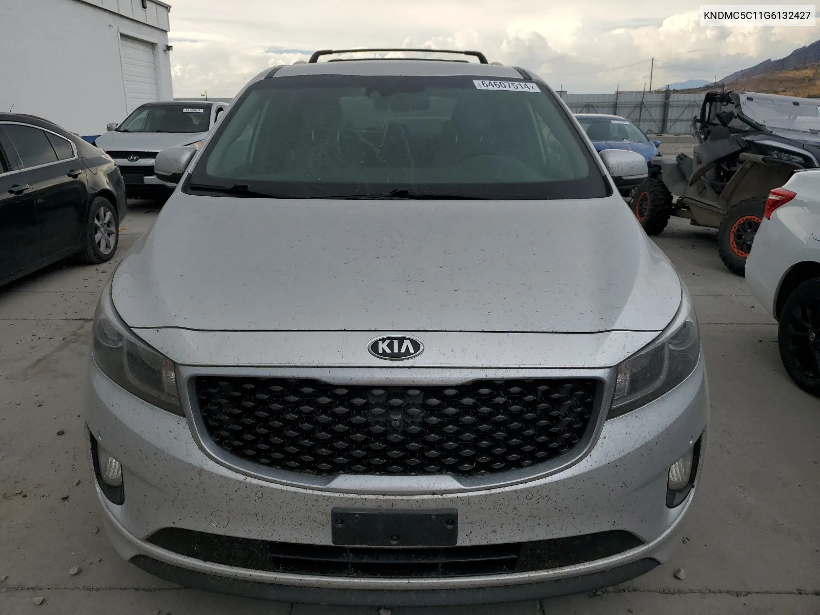 2016 Kia Sedona Ex VIN: KNDMC5C11G6132427 Lot: 64607514