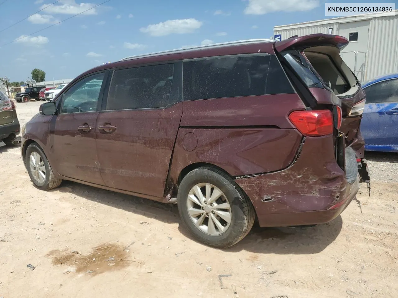 KNDMB5C12G6134836 2016 Kia Sedona Lx