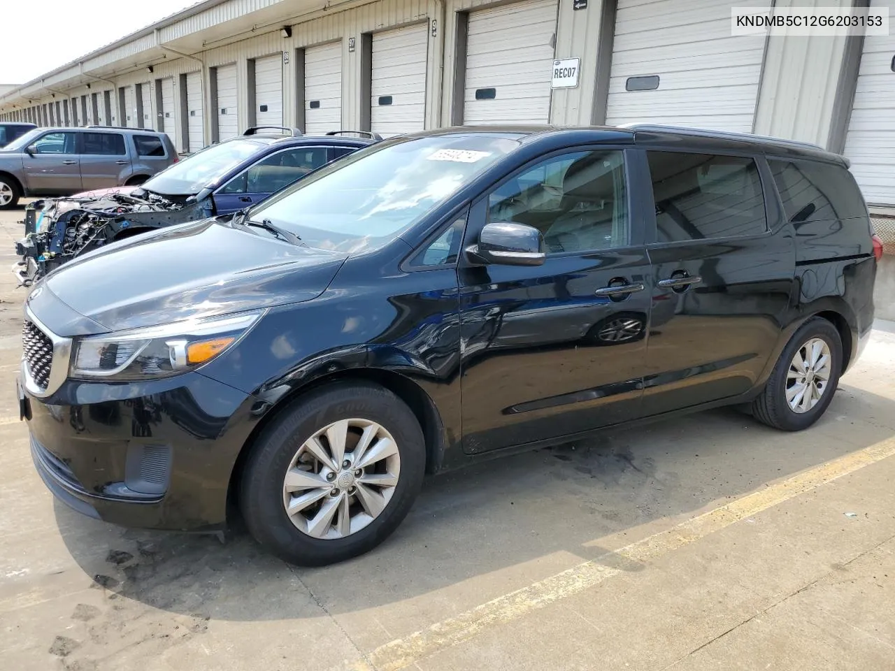 2016 Kia Sedona Lx VIN: KNDMB5C12G6203153 Lot: 65940214