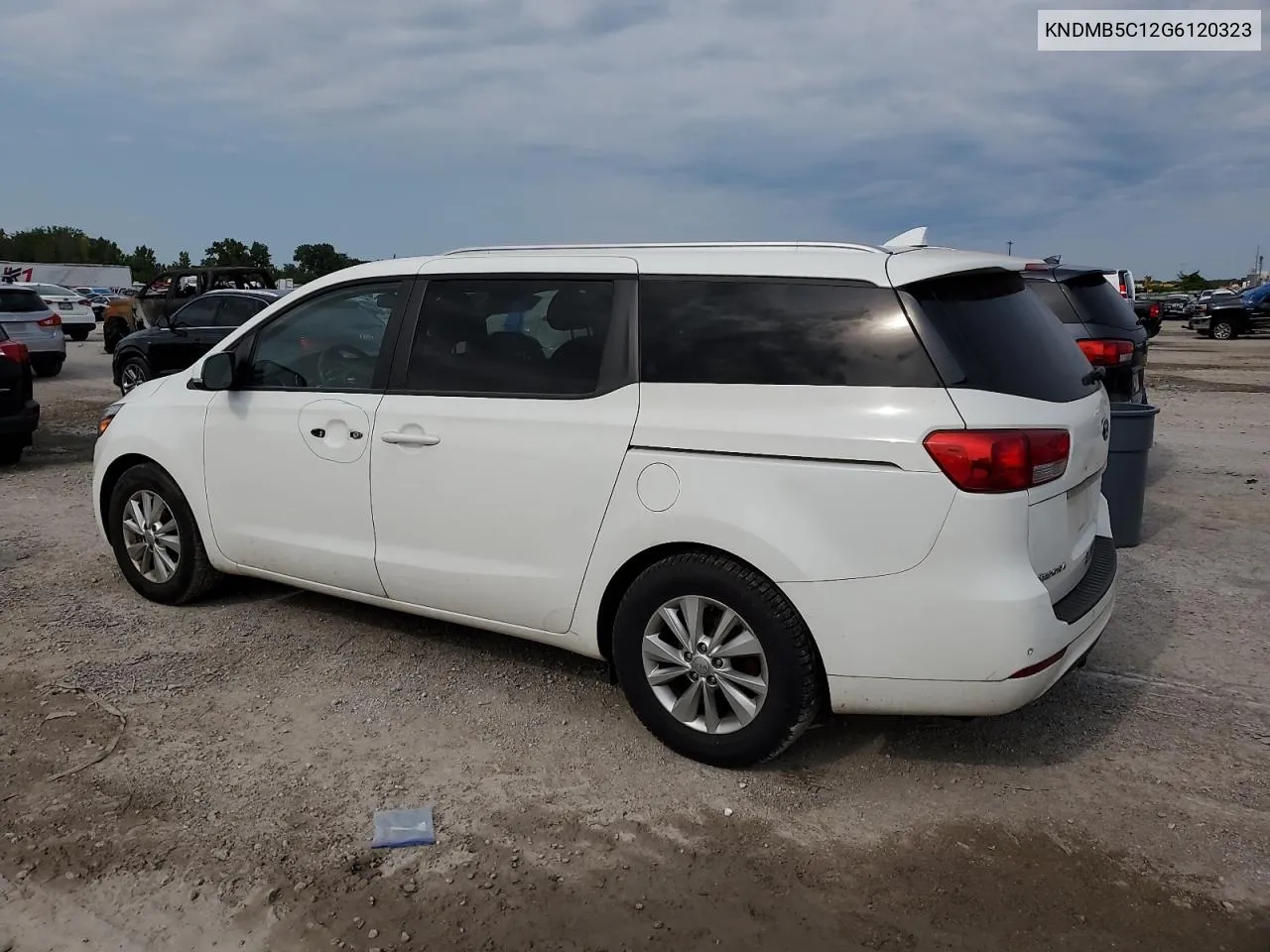 2016 Kia Sedona Lx VIN: KNDMB5C12G6120323 Lot: 66032494