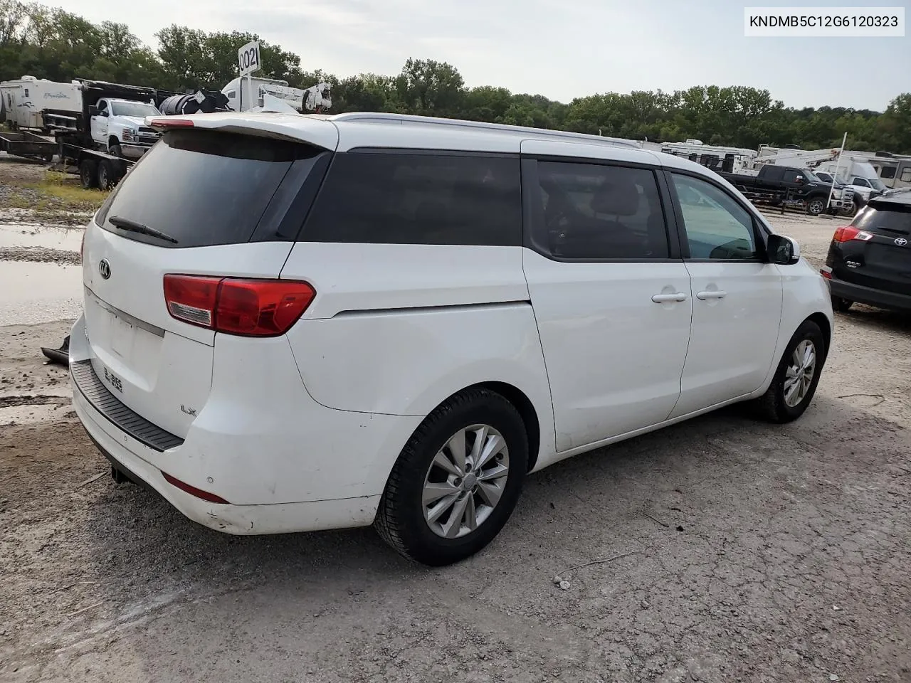 2016 Kia Sedona Lx VIN: KNDMB5C12G6120323 Lot: 66032494