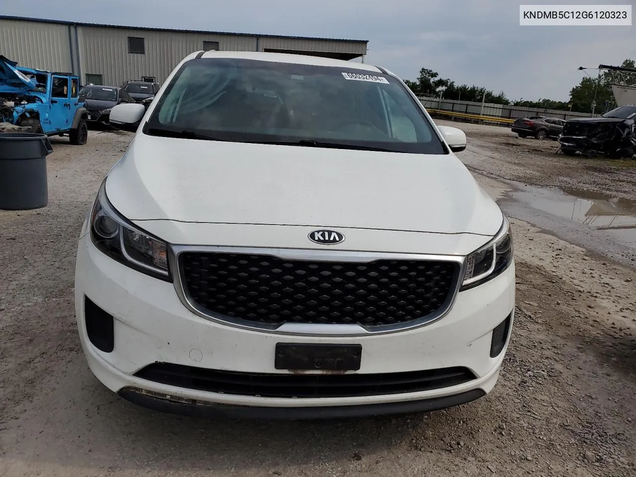 2016 Kia Sedona Lx VIN: KNDMB5C12G6120323 Lot: 66032494