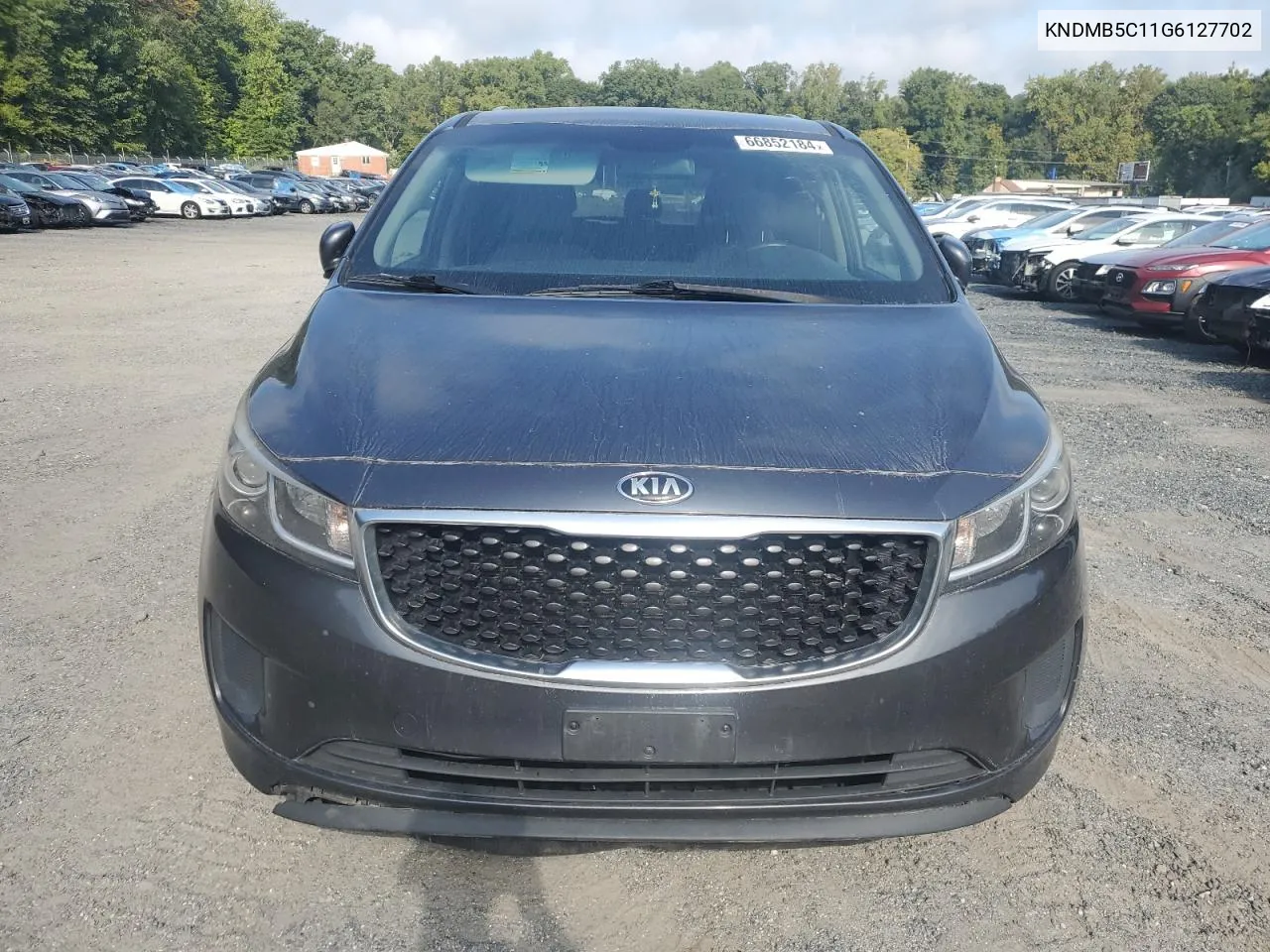 2016 Kia Sedona Lx VIN: KNDMB5C11G6127702 Lot: 66852184