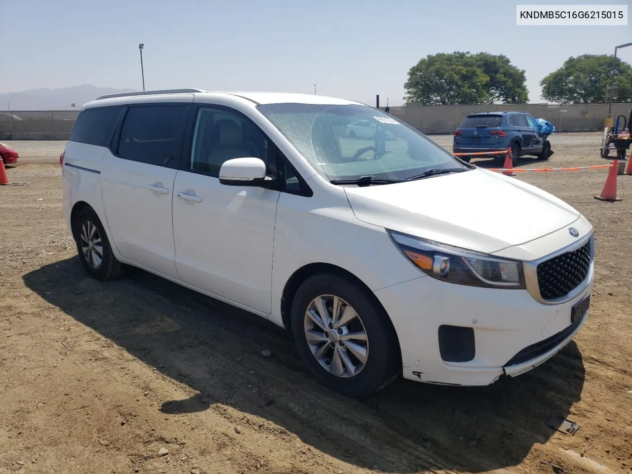 2016 Kia Sedona Lx VIN: KNDMB5C16G6215015 Lot: 66971874