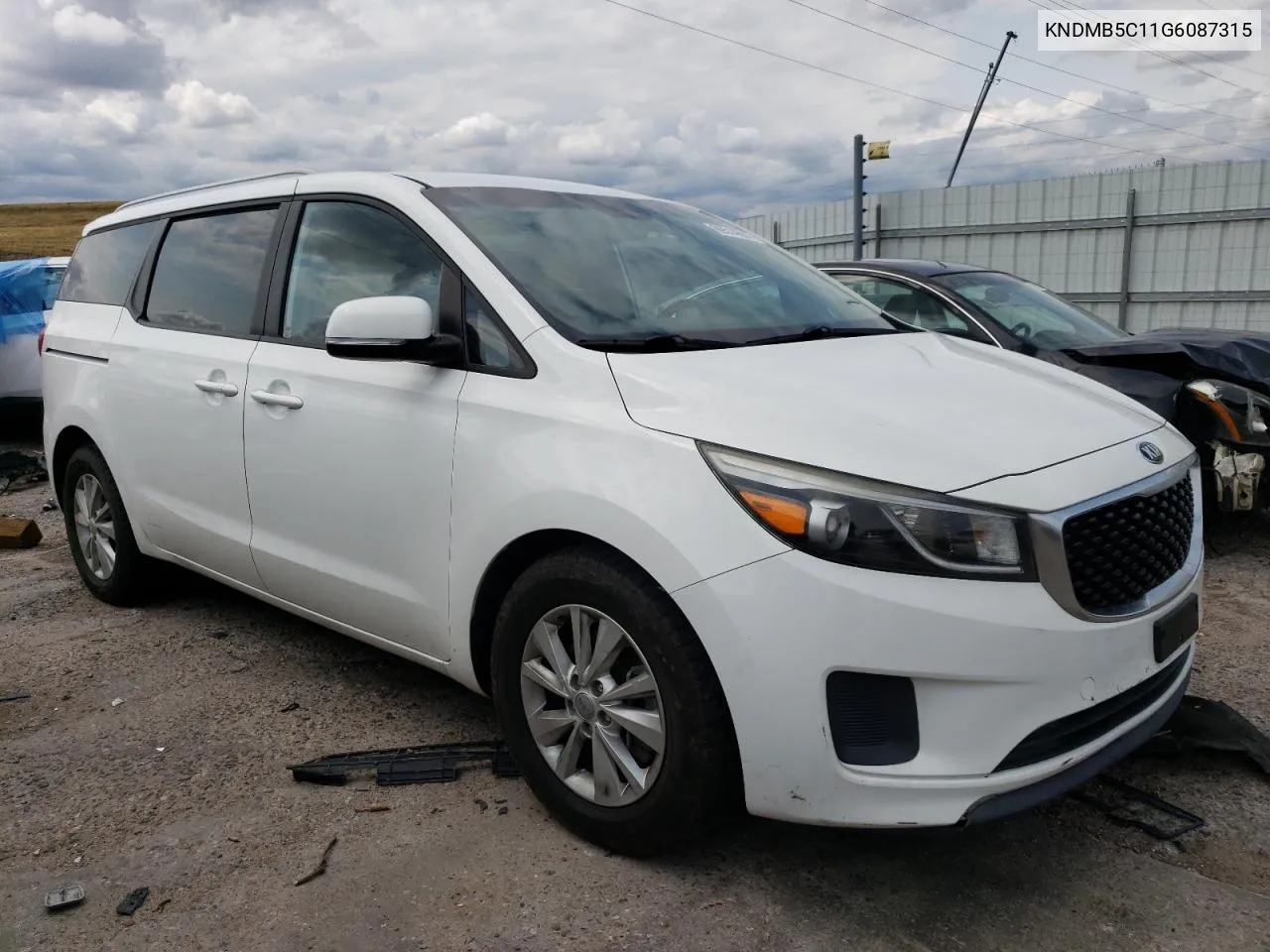 KNDMB5C11G6087315 2016 Kia Sedona Lx