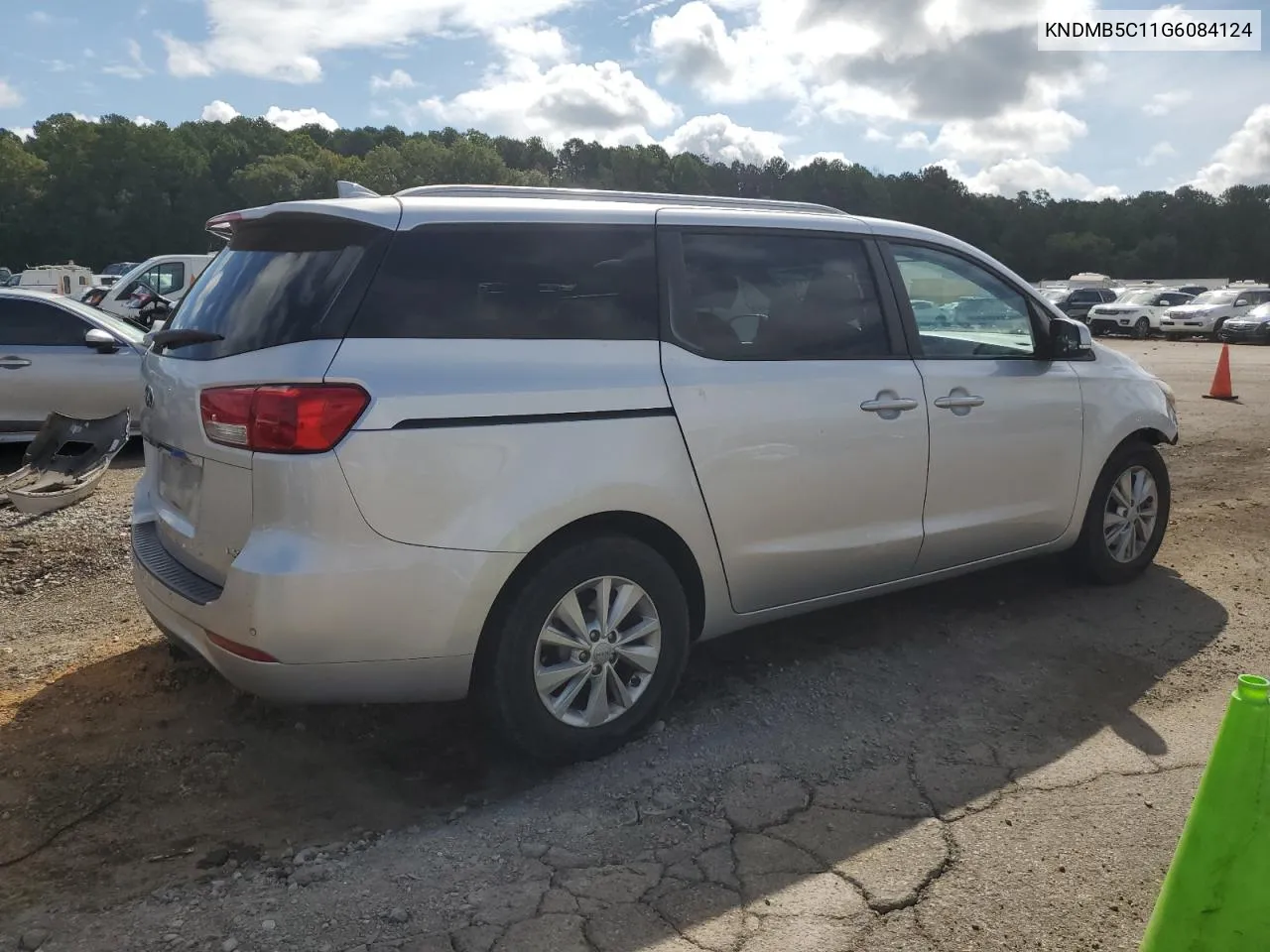 2016 Kia Sedona Lx VIN: KNDMB5C11G6084124 Lot: 69678004