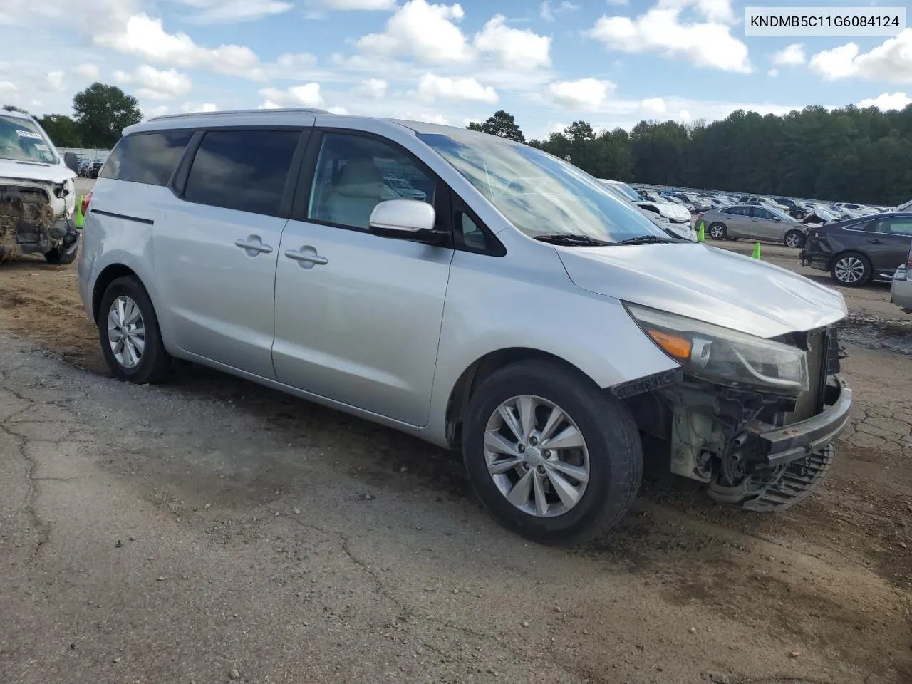 2016 Kia Sedona Lx VIN: KNDMB5C11G6084124 Lot: 69678004