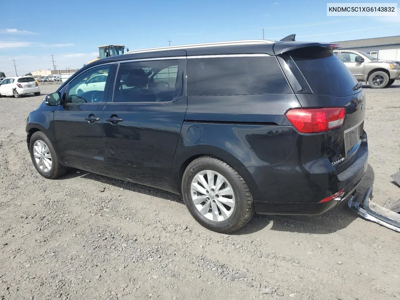 2016 Kia Sedona Ex VIN: KNDMC5C1XG6143832 Lot: 70496434